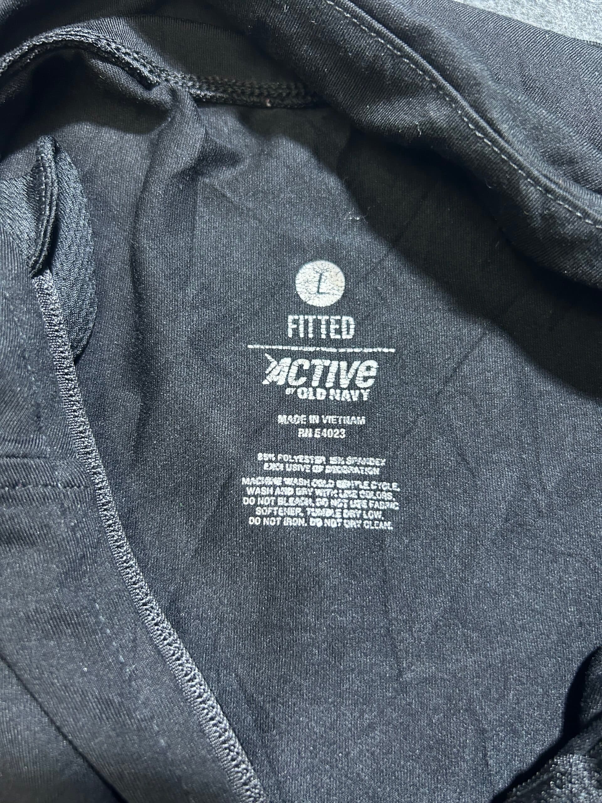 Branded thrift track jacket India close-up