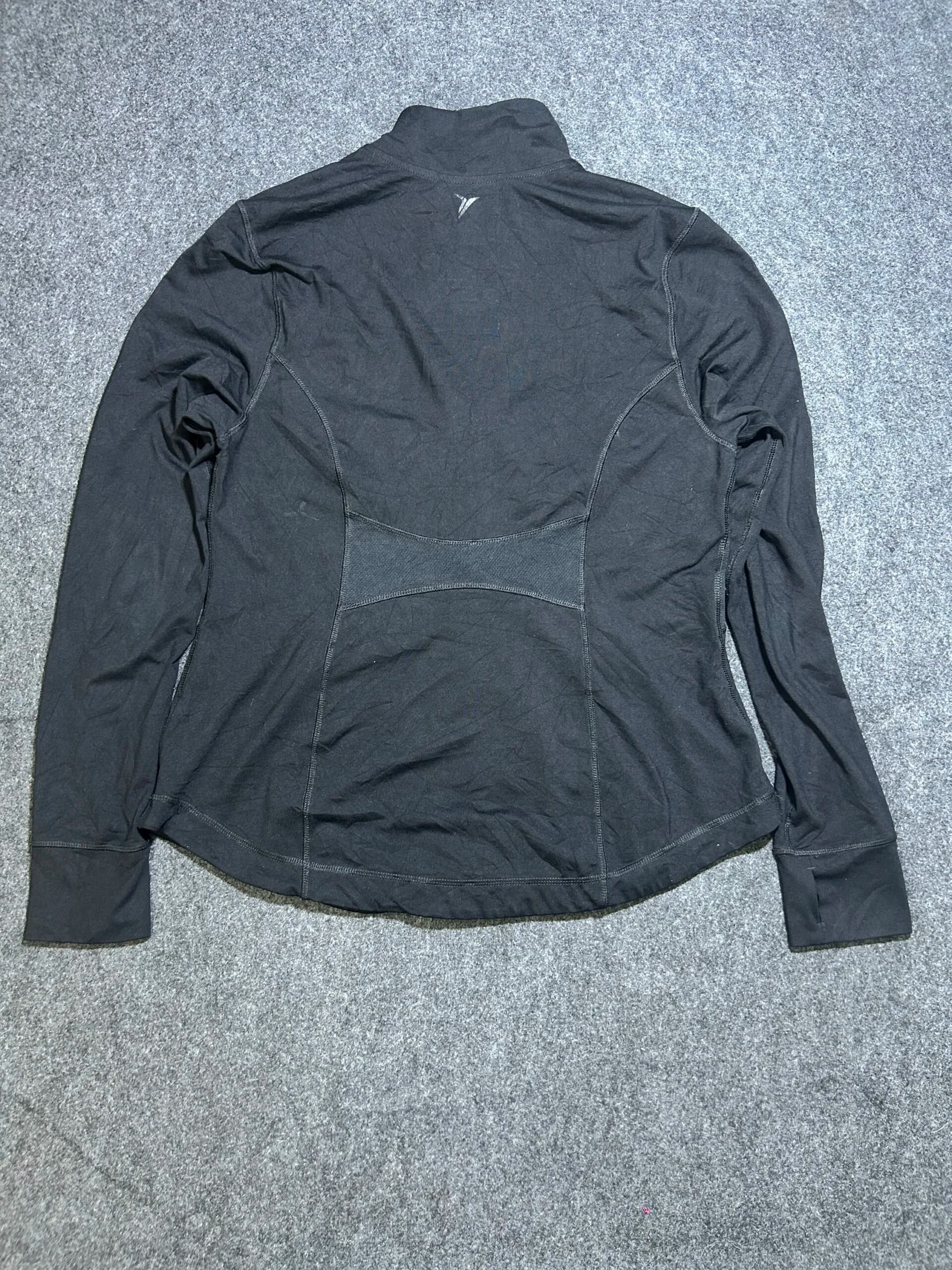 Branded thrift track jacket India back view
