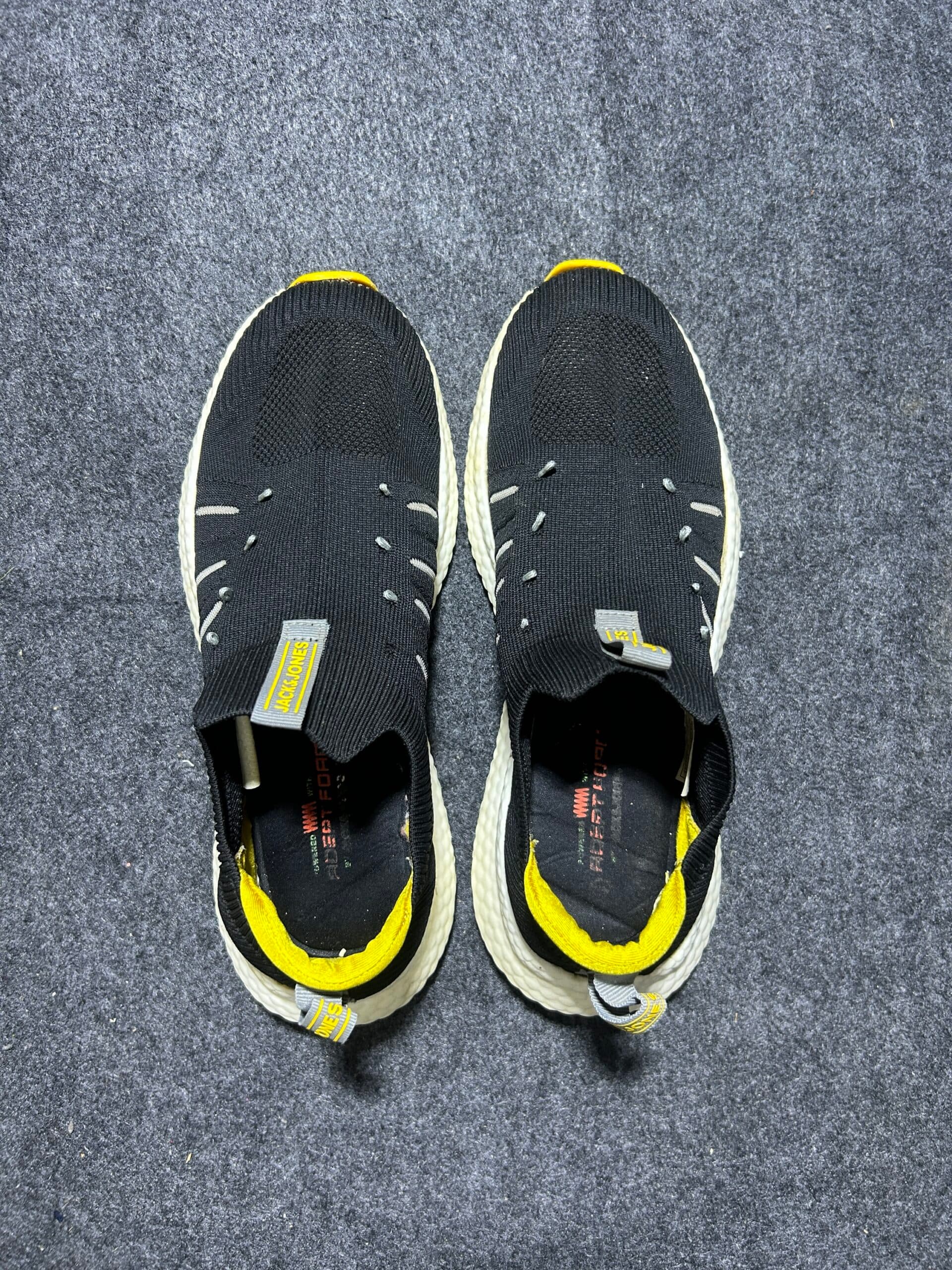 Branded thrift sneakers India detail view