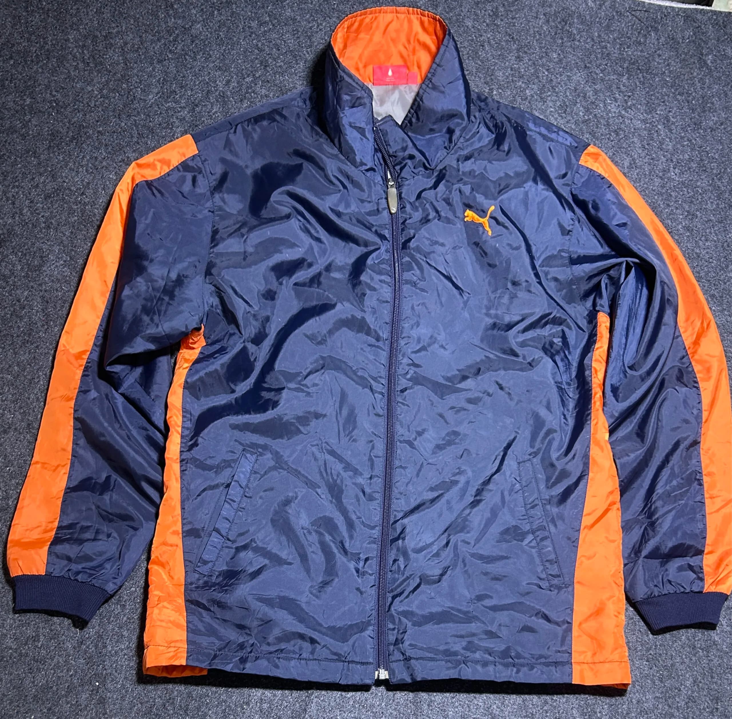 Puma thrift windbreaker jacket India back view