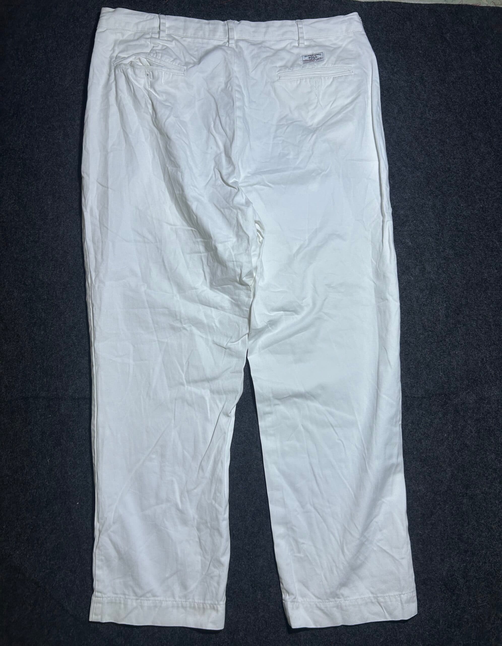 Ralph Lauren thrift chinos India detail view