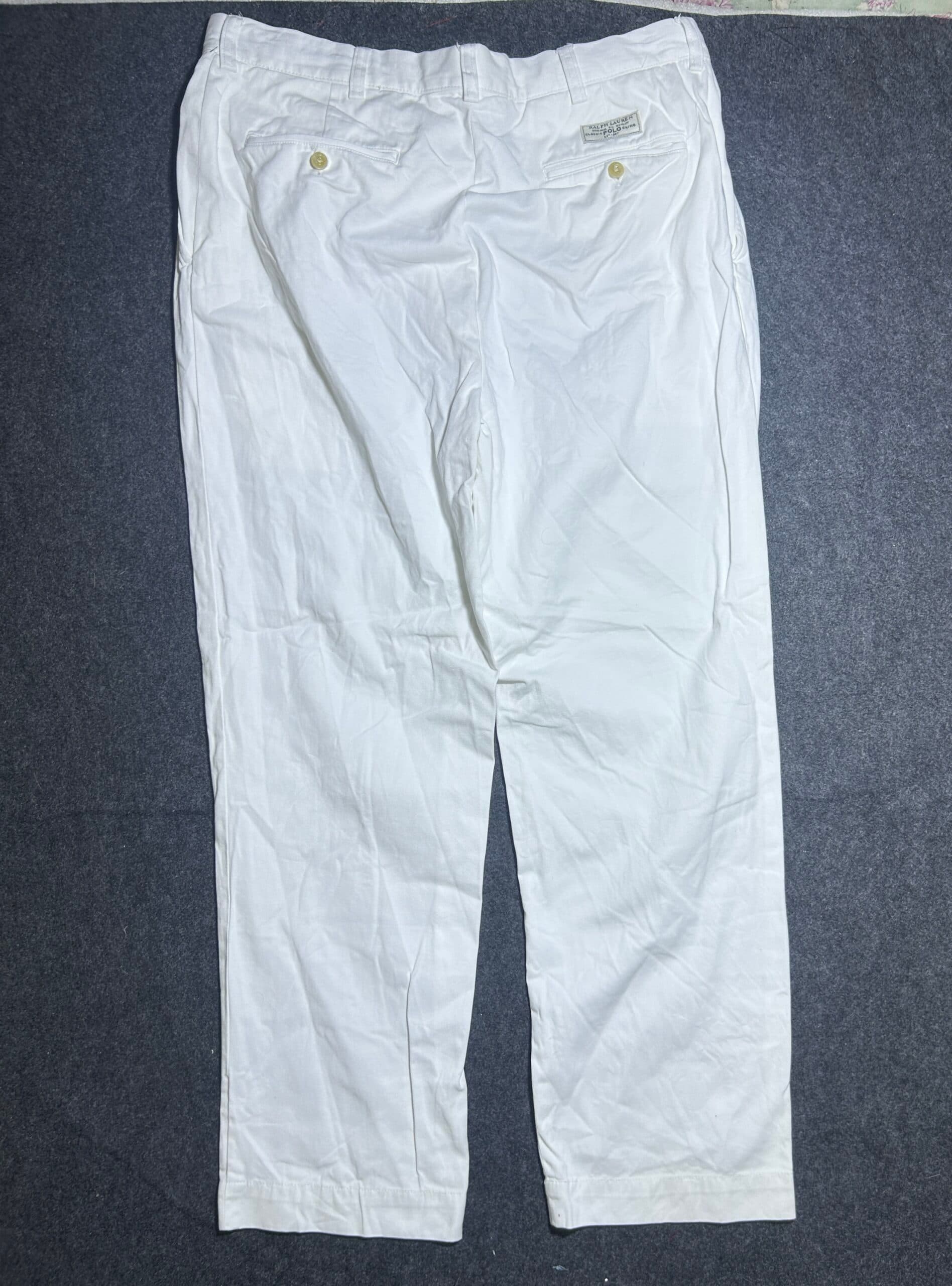 Ralph Lauren thrift trousers India detail view