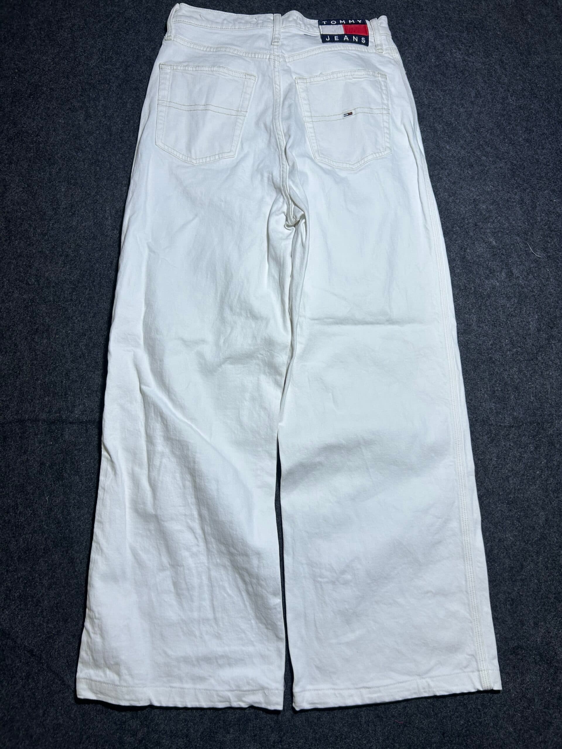 Branded thrift jeans India close-up