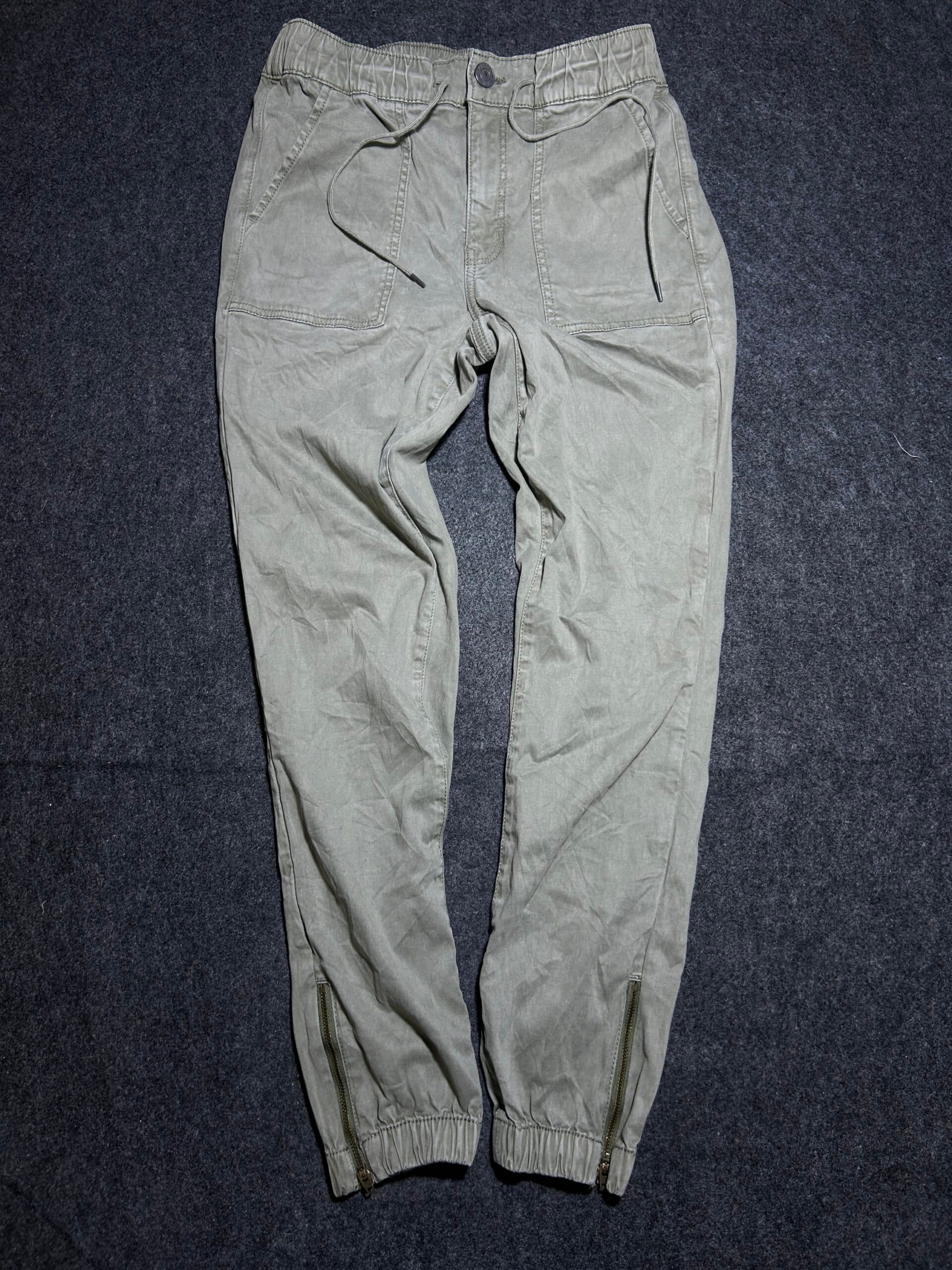 Branded thrift joggers India back view