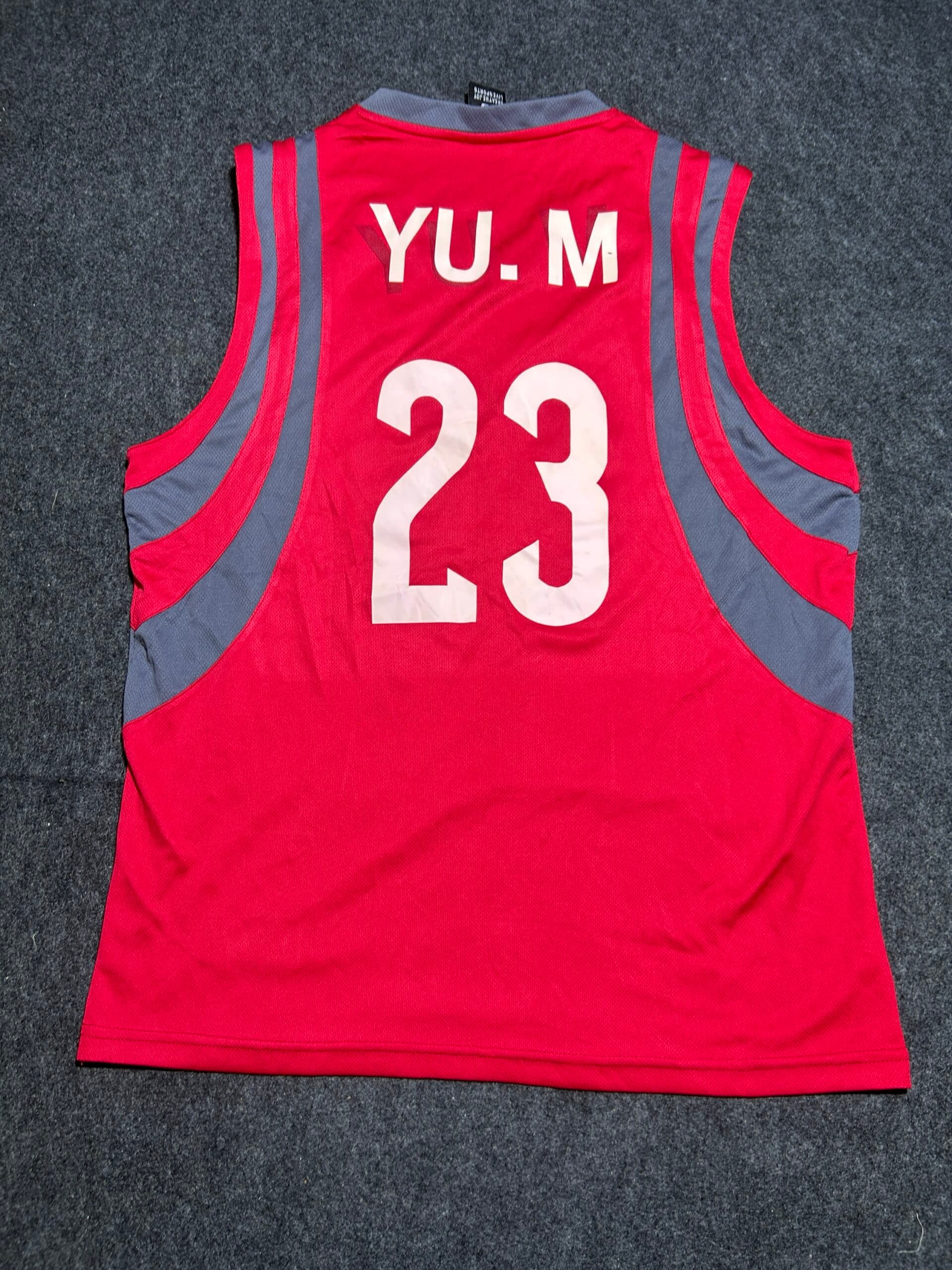 Branded thrift basketball jersey India detail view