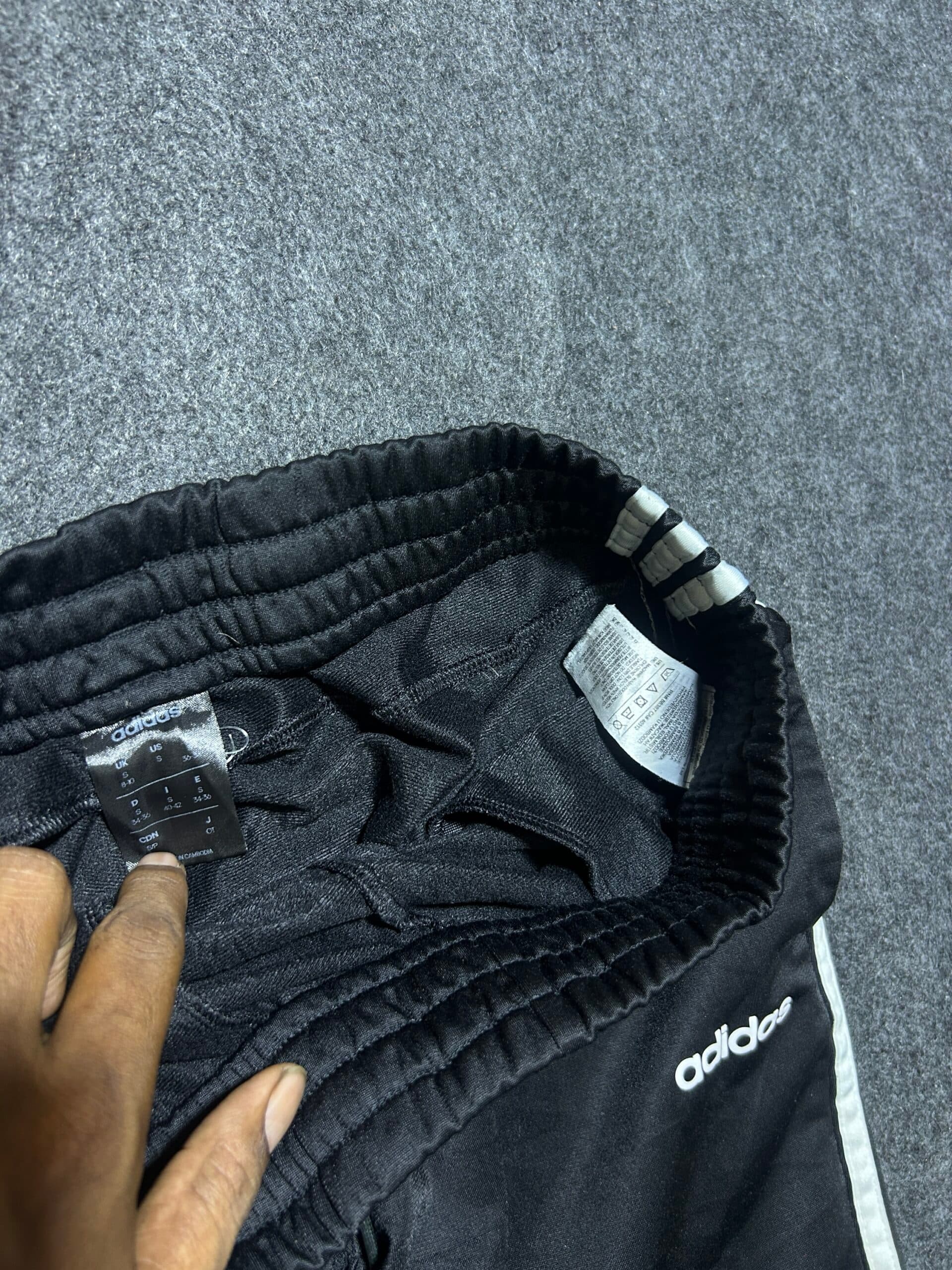 Adidas thrift shorts India detail view