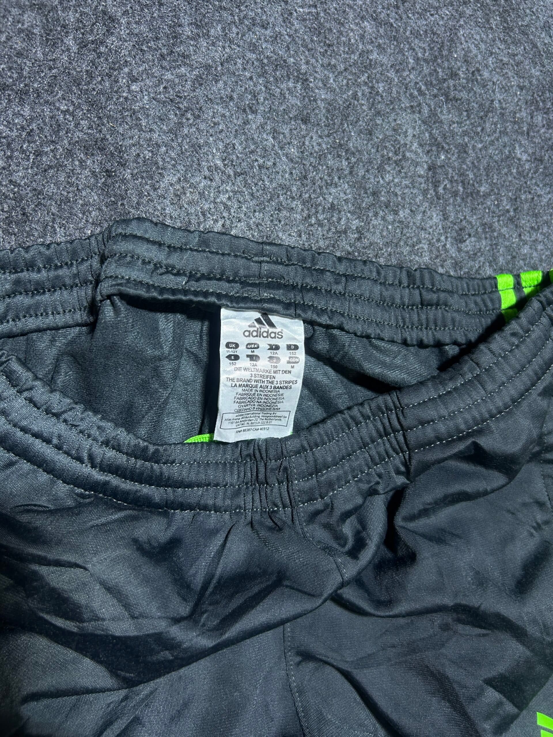 Adidas thrift shorts India close-up