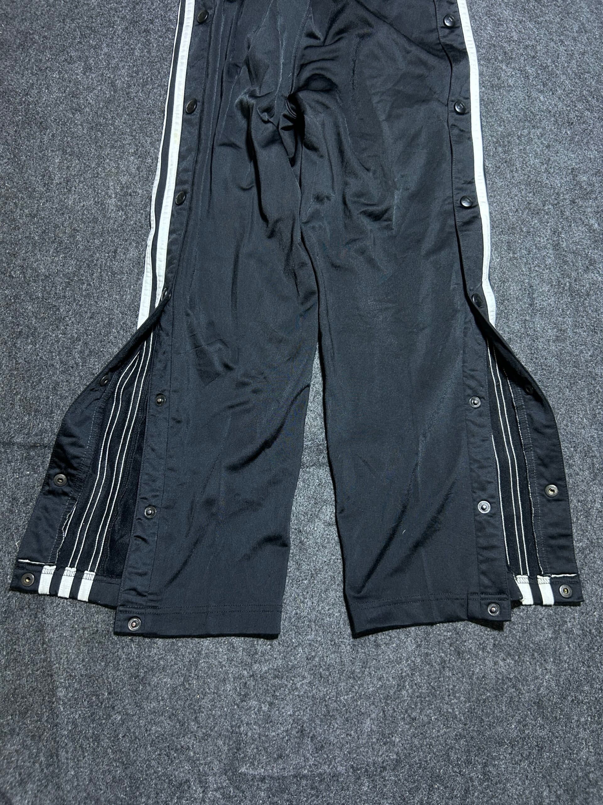 Adidas thrift track pants India close-up