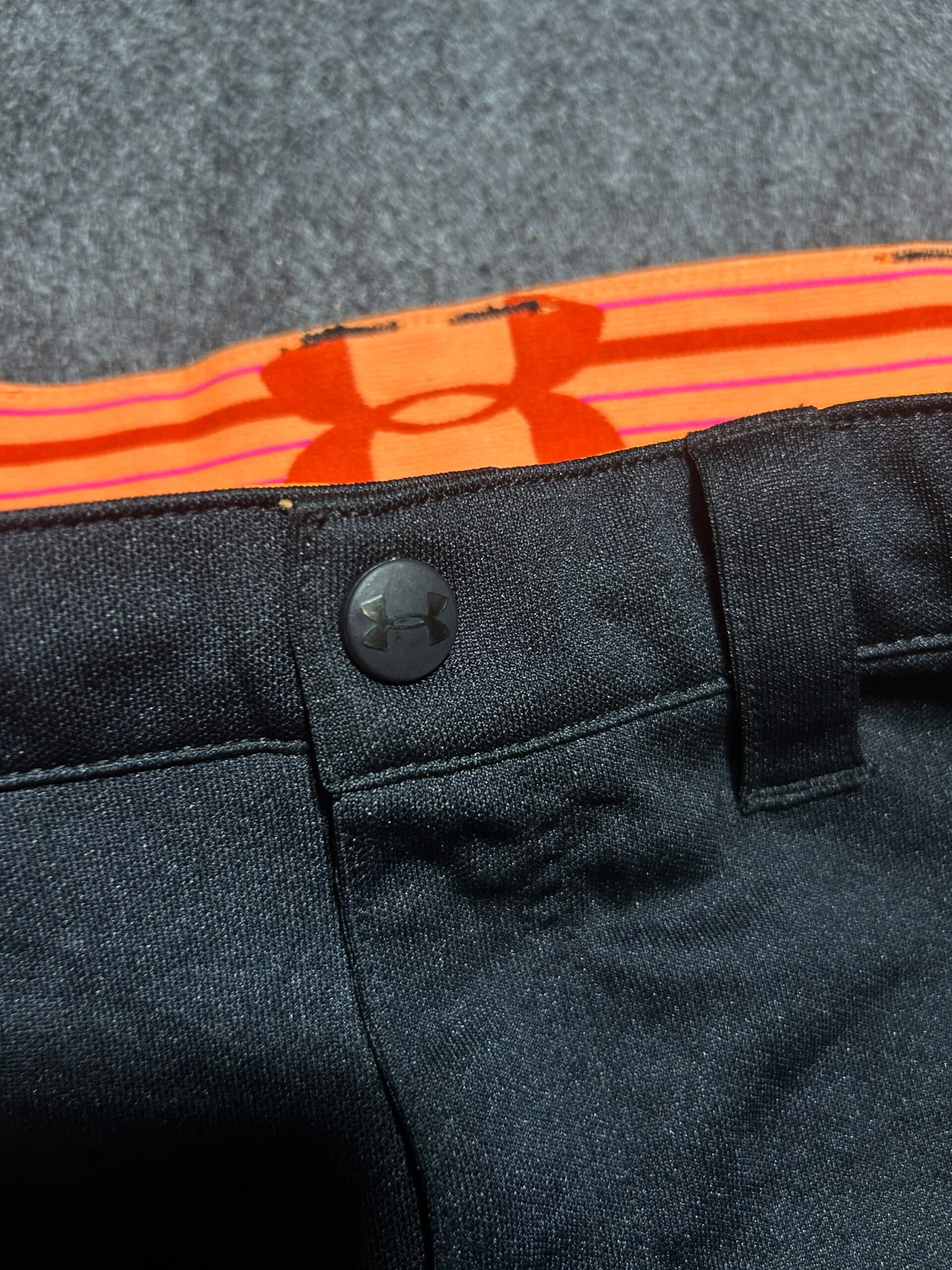 Under Armour thrift pants India close-up