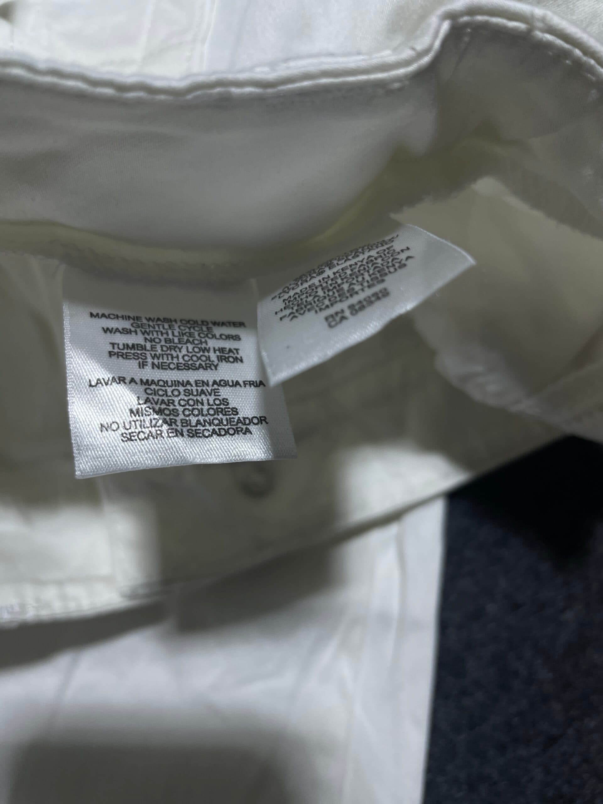 Branded thrift trousers India close-up