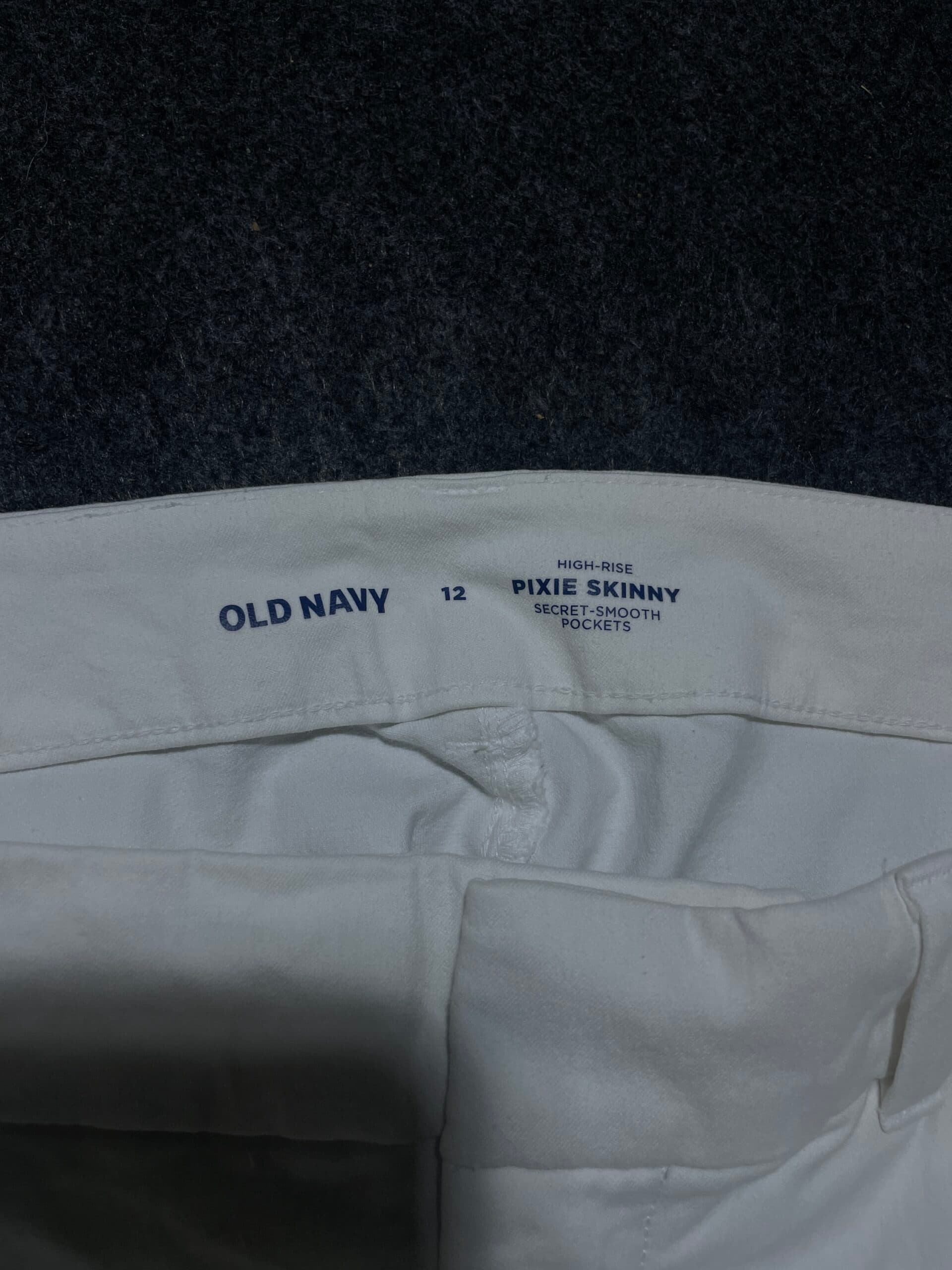 Branded thrift trousers India close-up