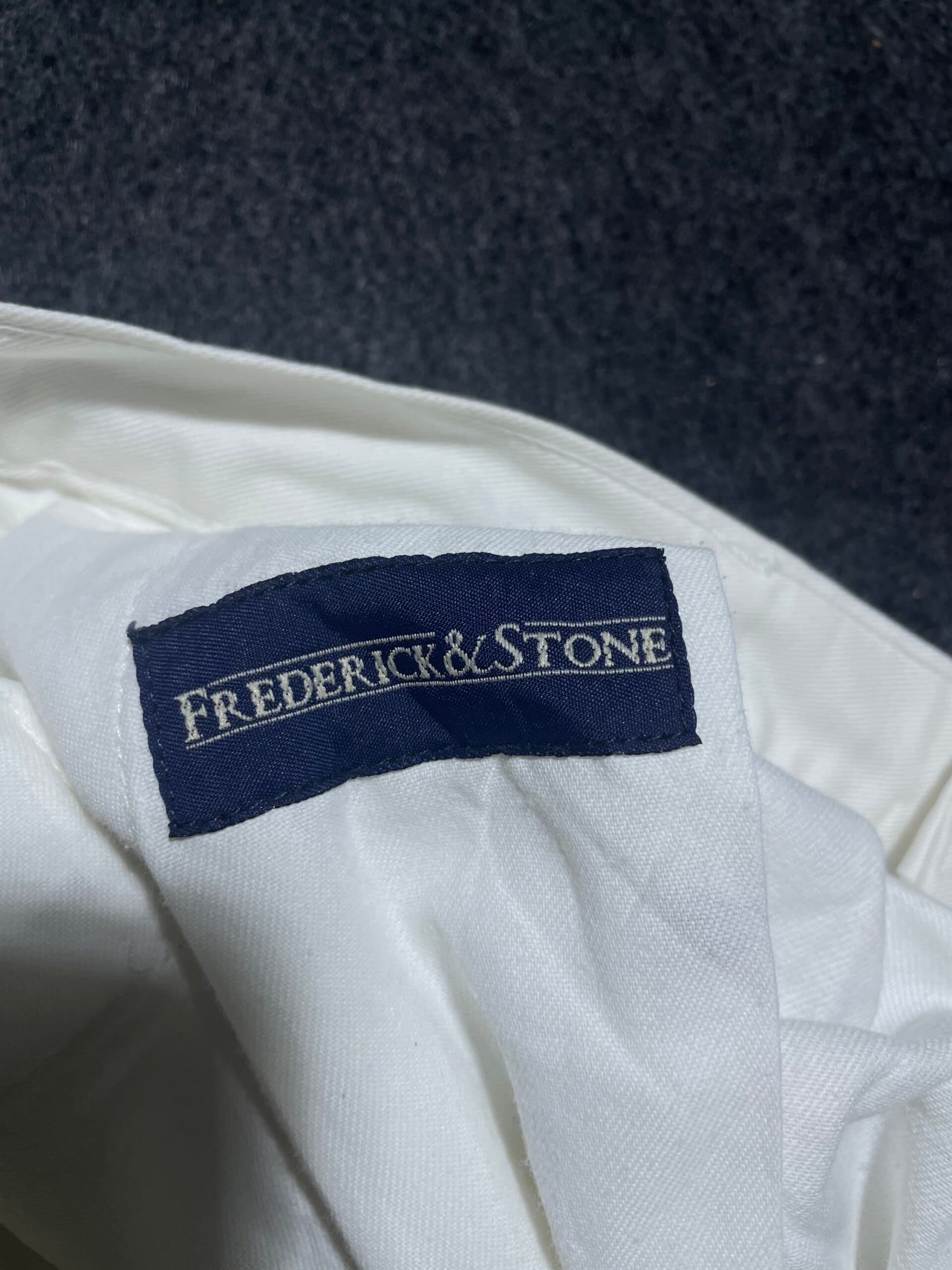 Branded thrift trousers India close-up