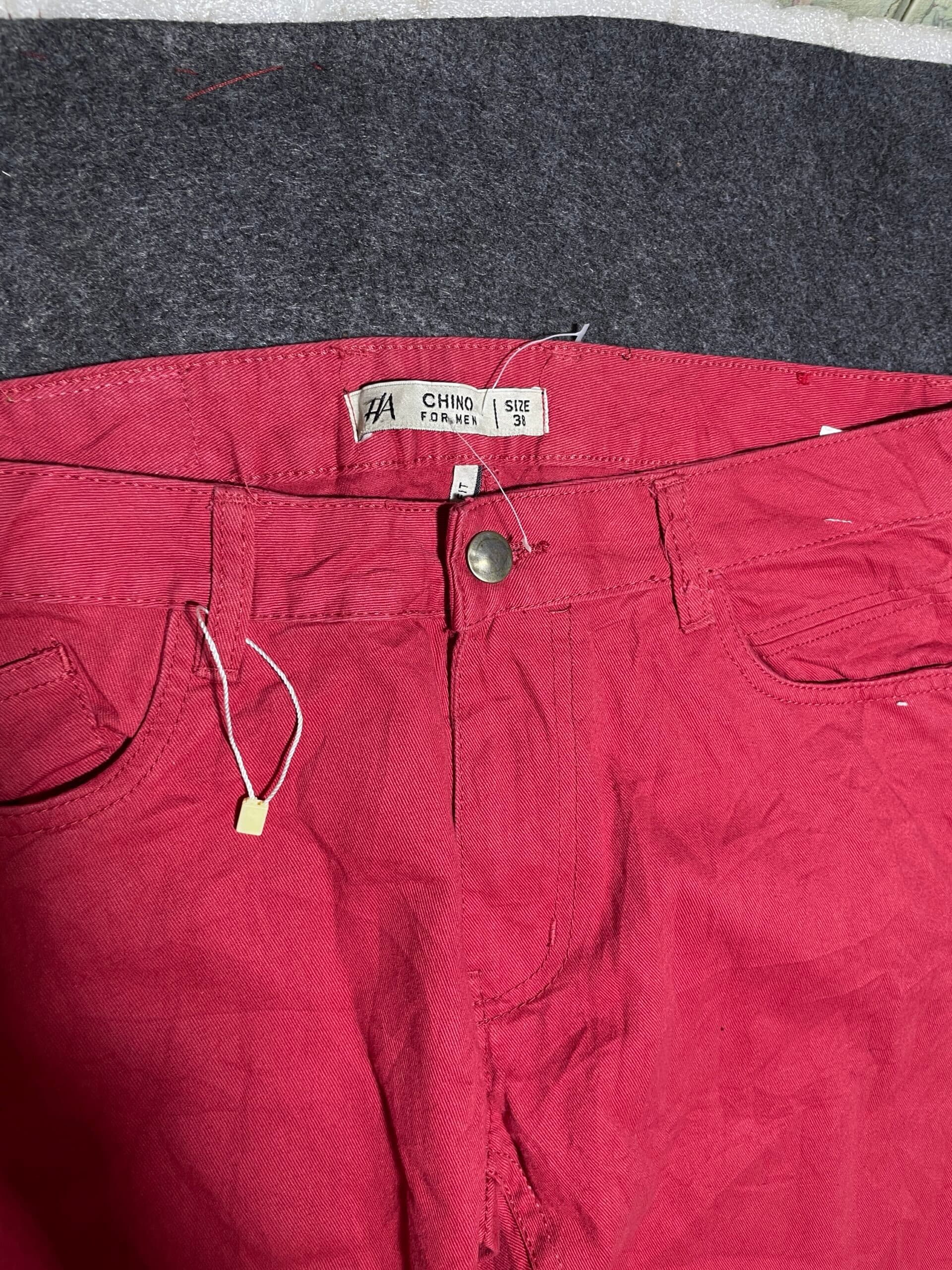 Branded thrift chinos India back view