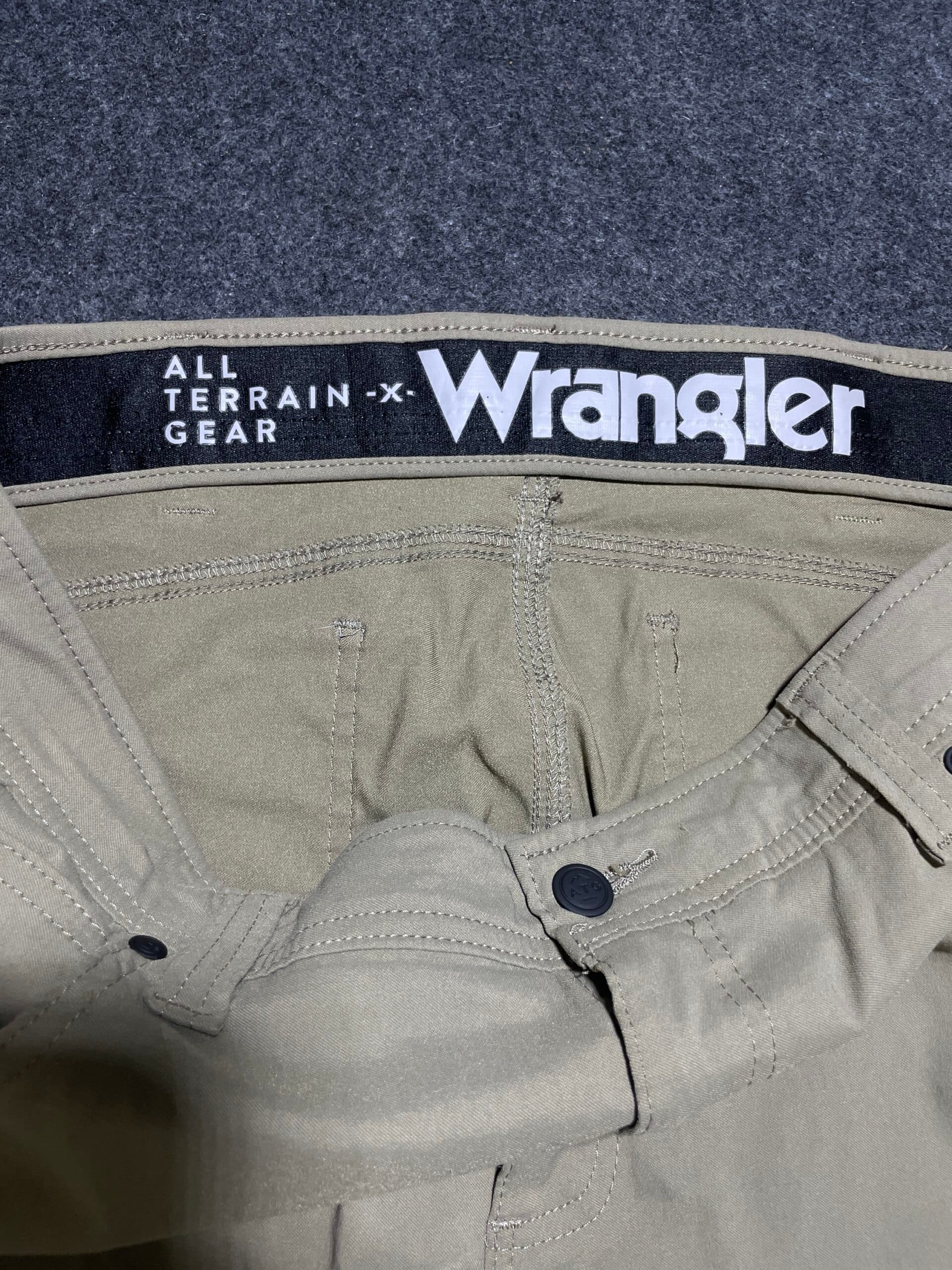 Branded thrift track pants India detail view