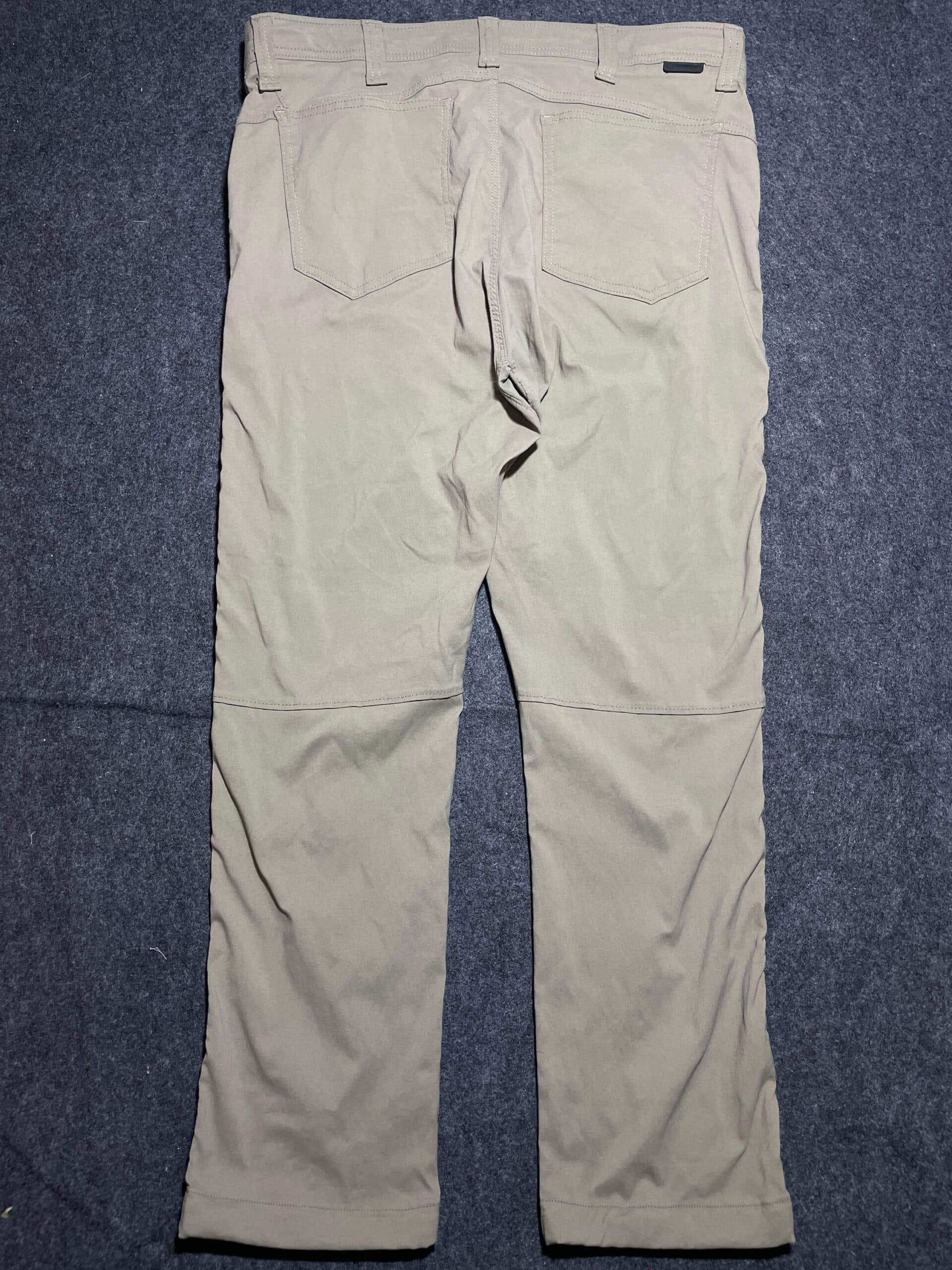 Branded thrift track pants India back view