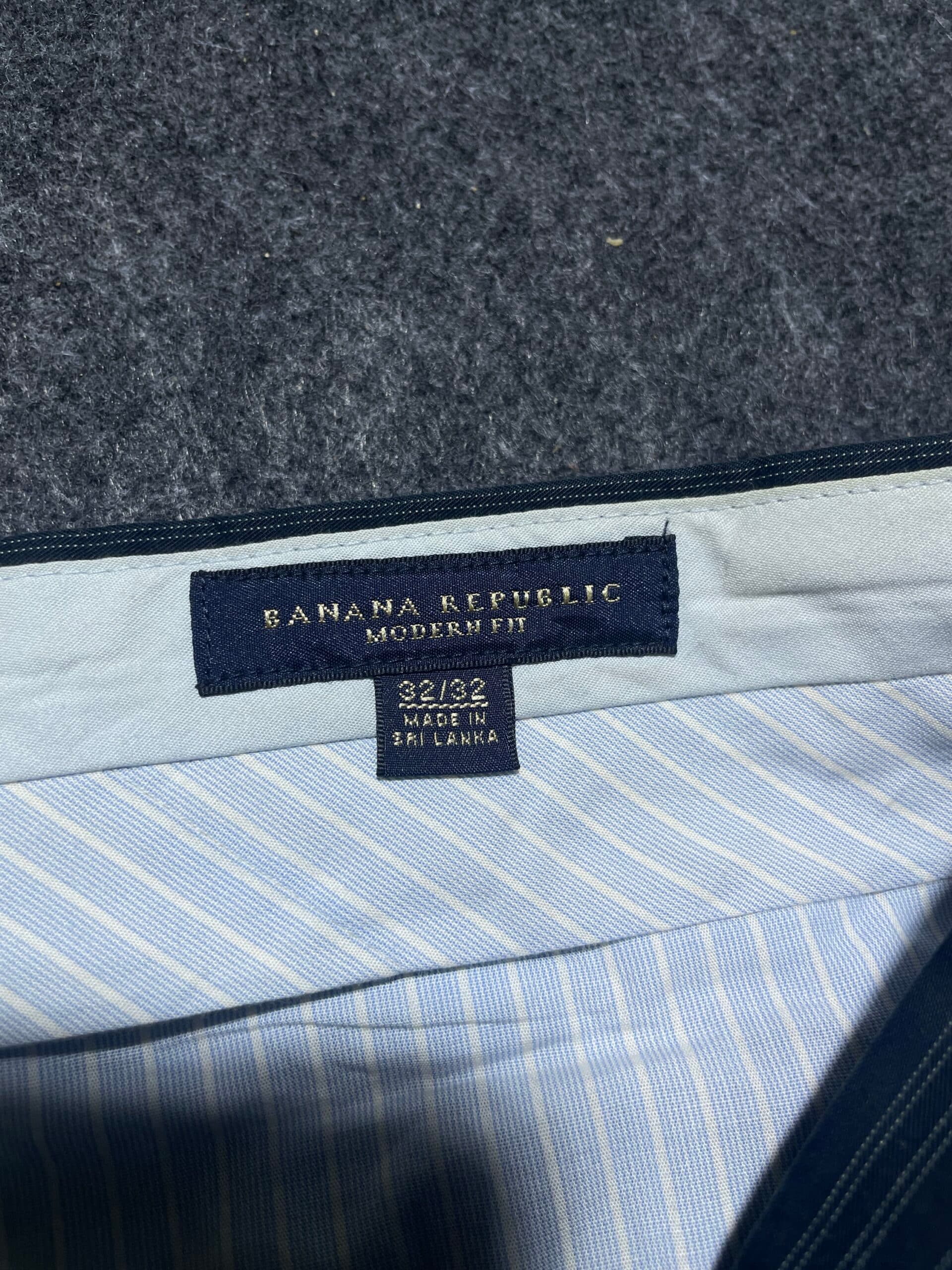 Branded thrift trousers India detail view
