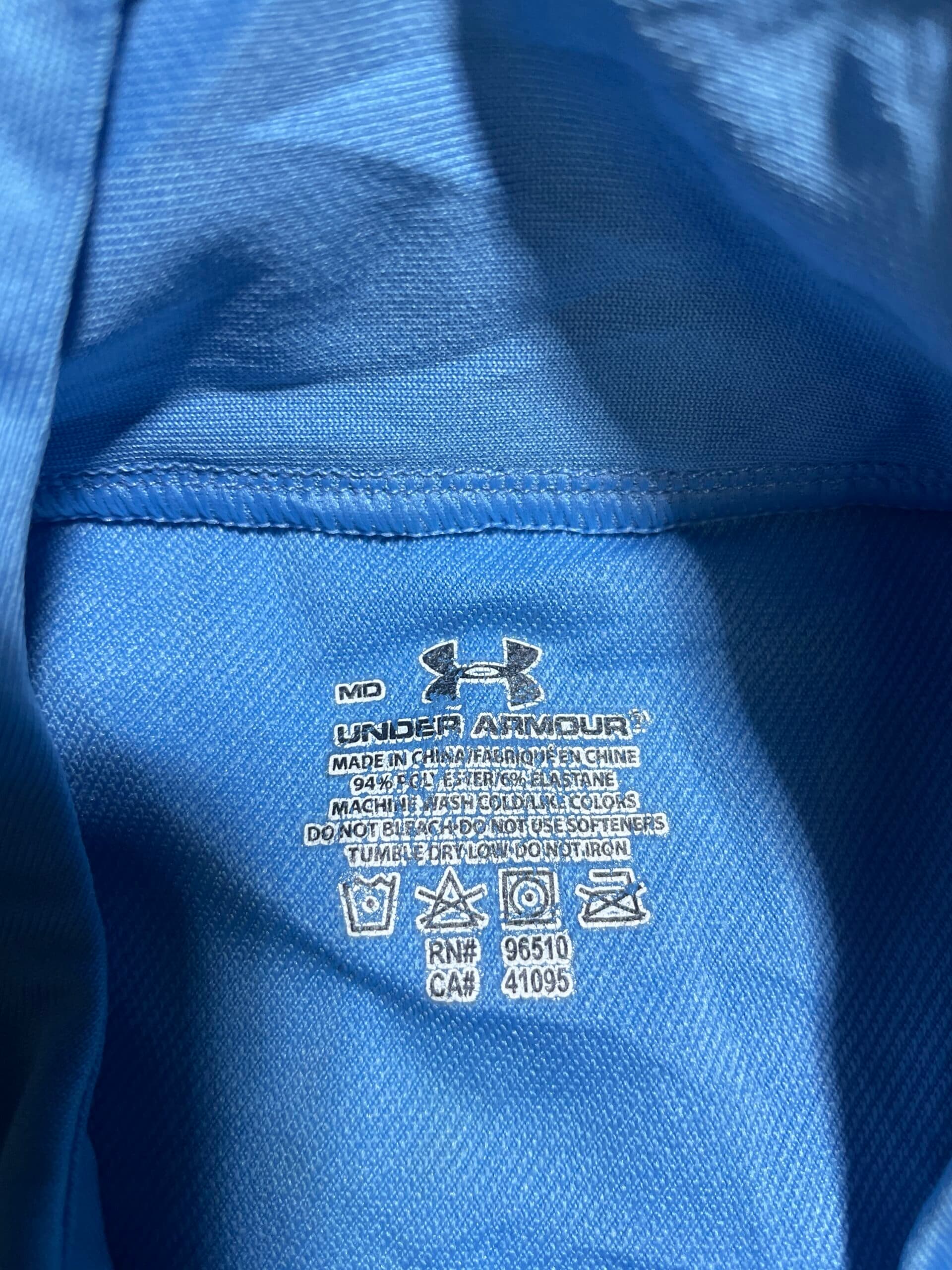 Under Armour ColdGear thrift t-shirt India detail view