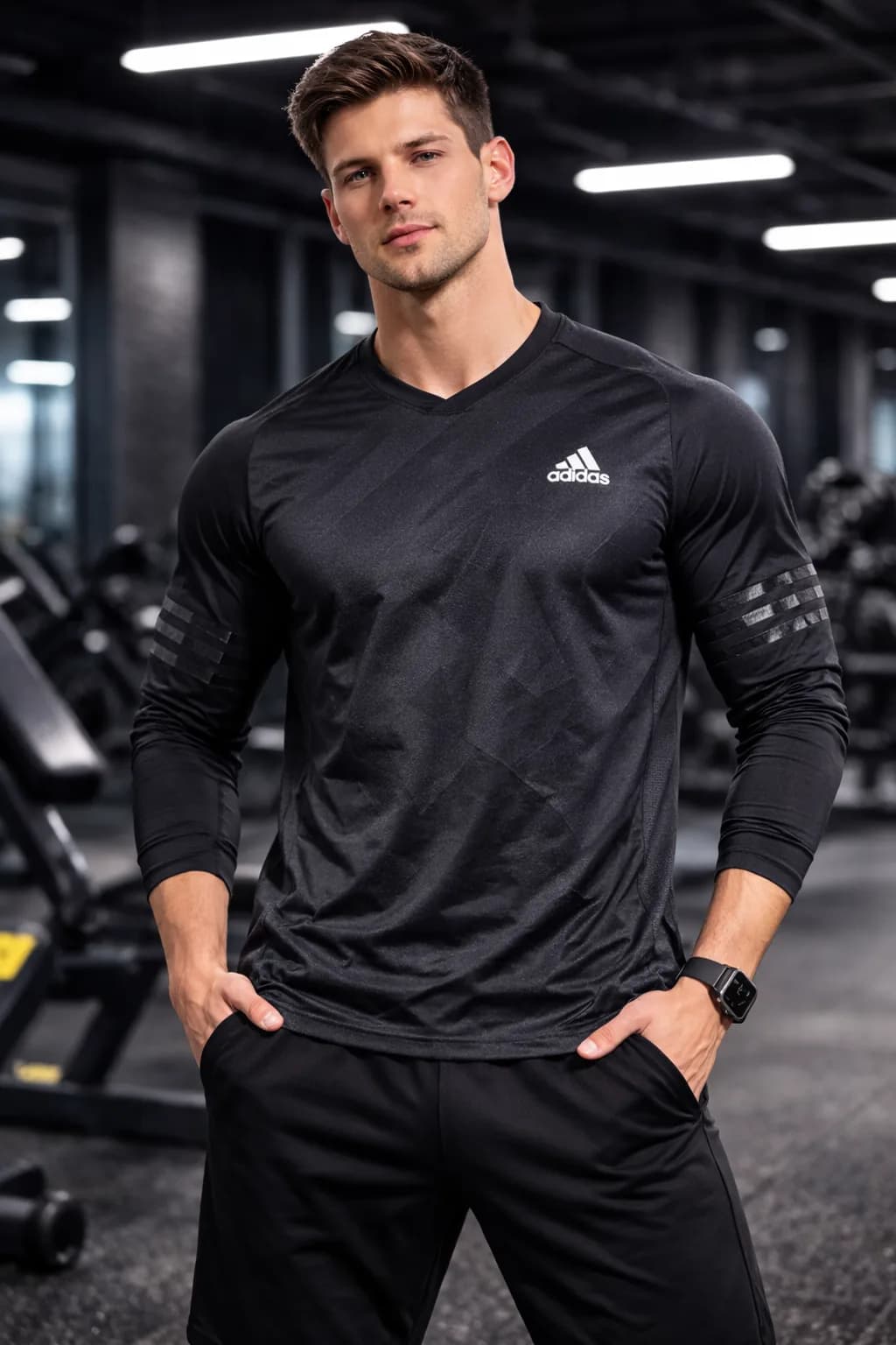 Adidas Running Climalite Tshirt Black S