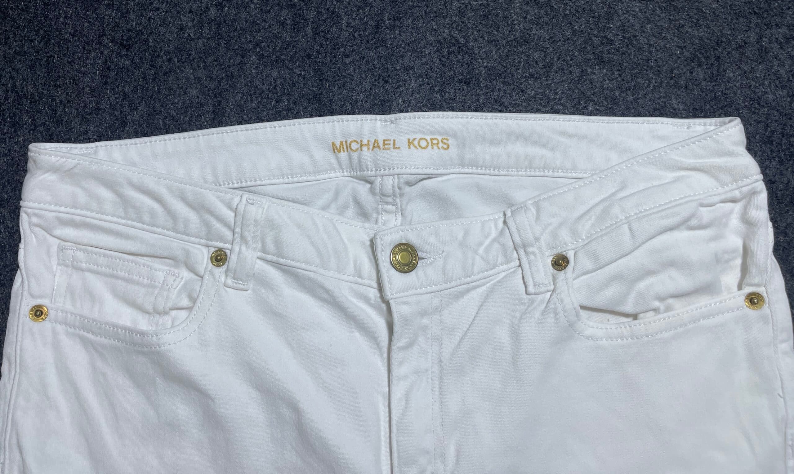 Branded thrift jeans India detail view