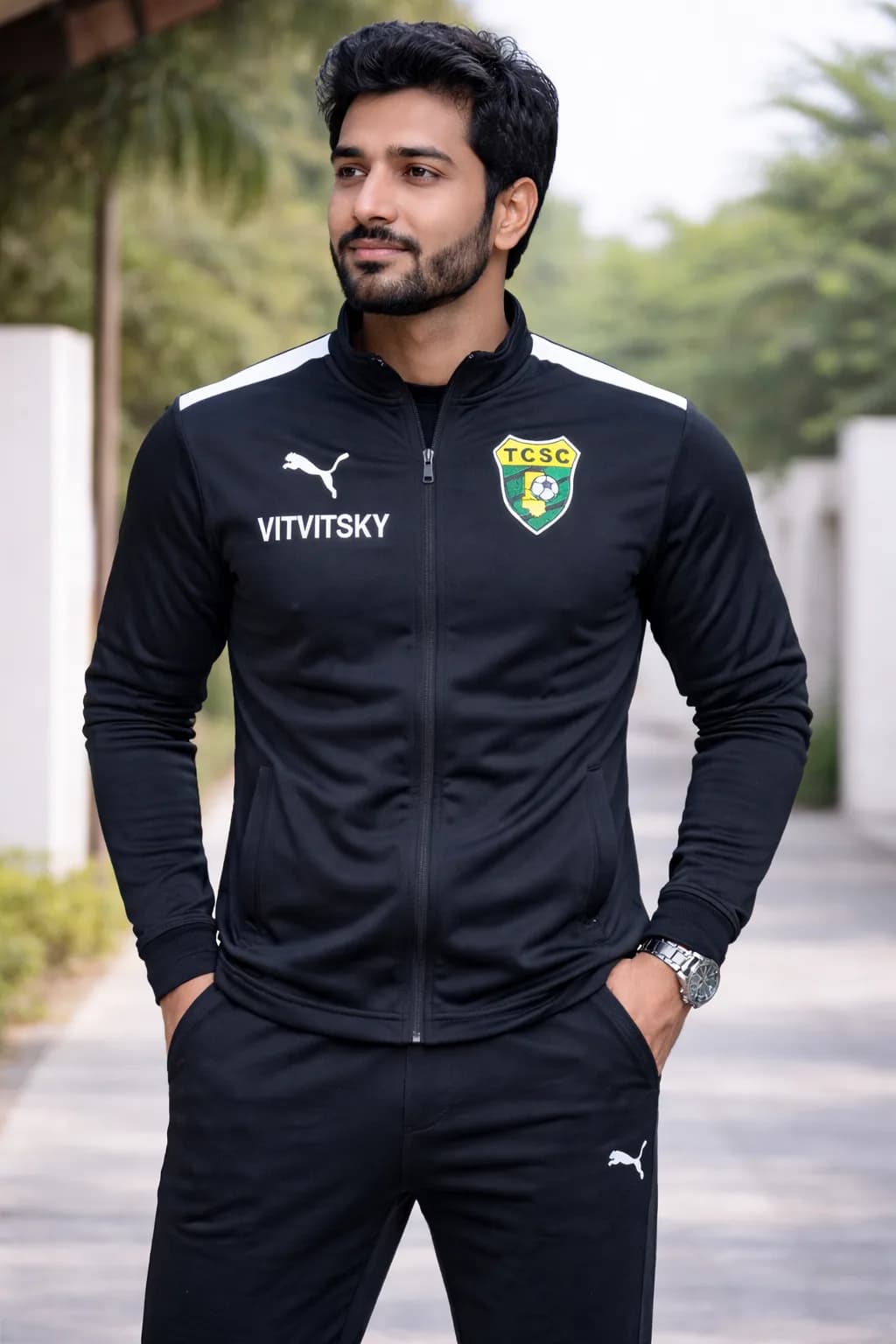 Puma thrift track jacket India