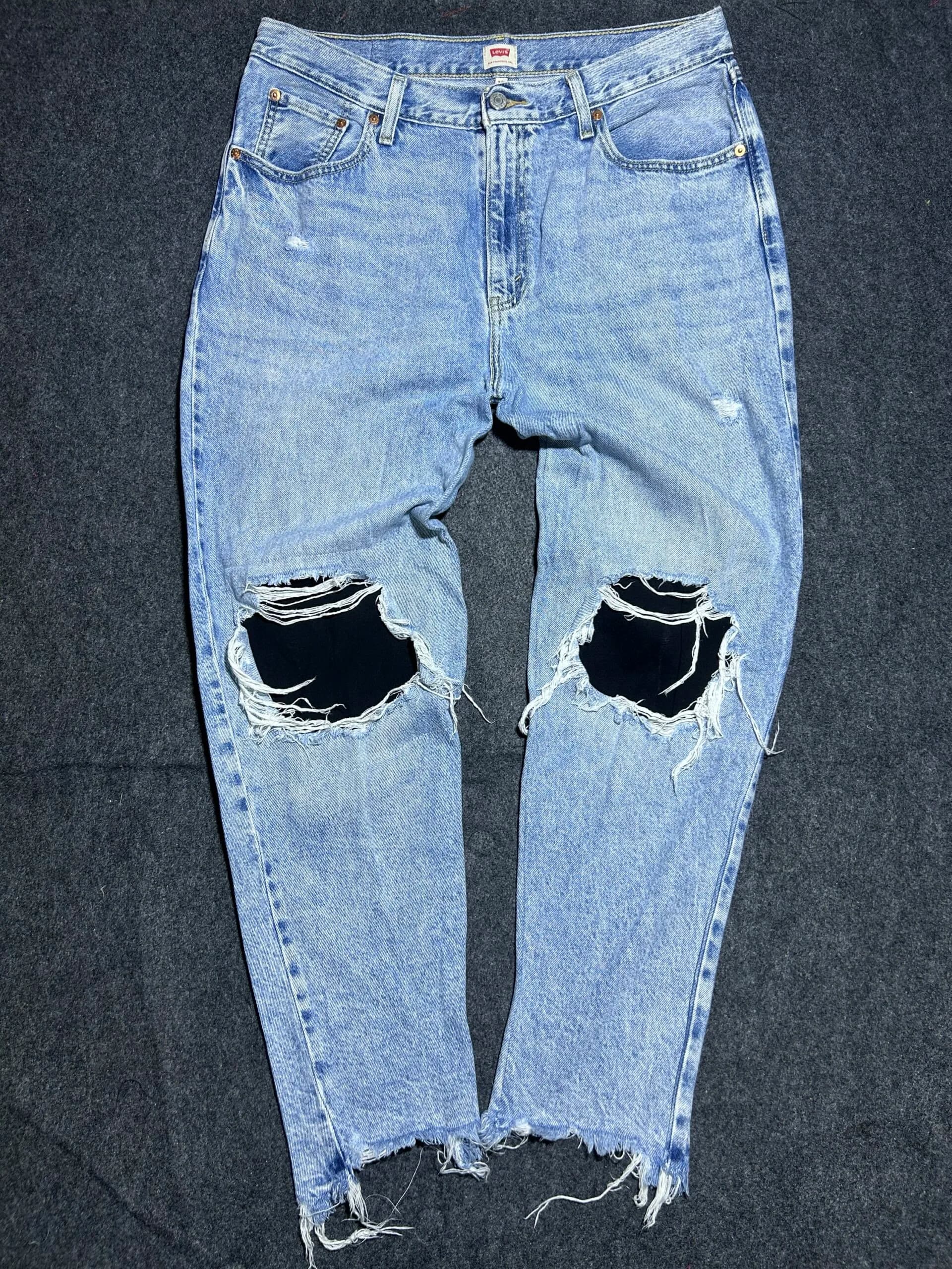 Branded thrift jeans India back view