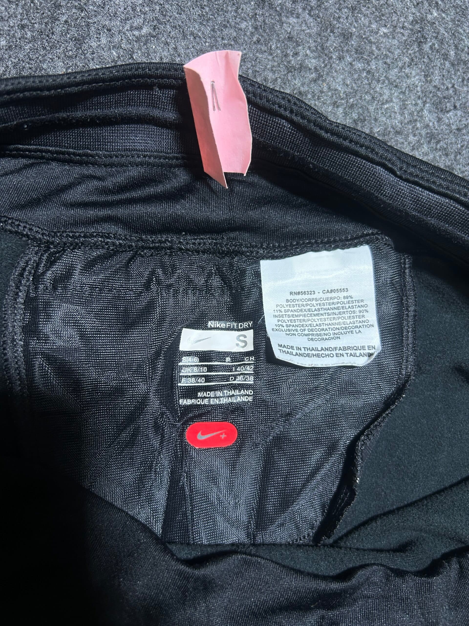 Nike Dri-FIT thrift track pants India close-up