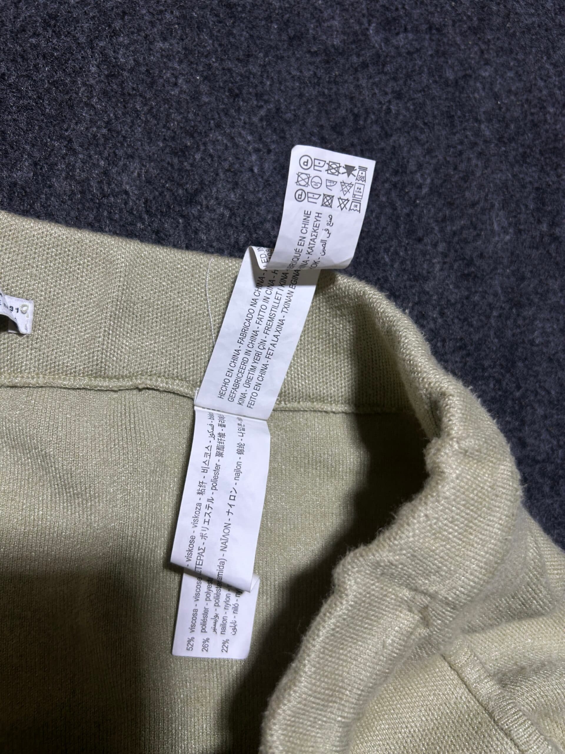 Zara thrift joggers India close-up
