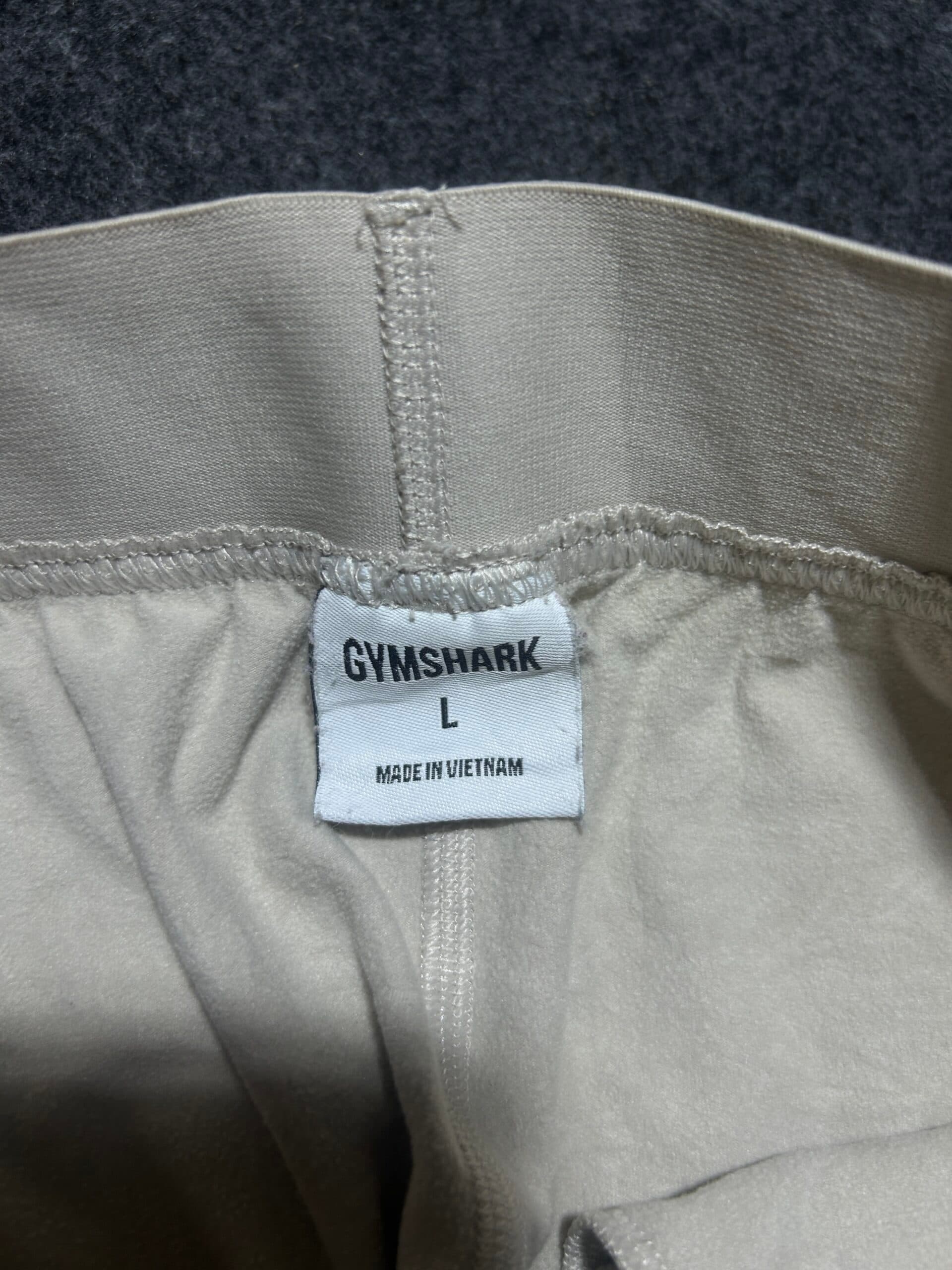 Branded thrift track pants India detail view