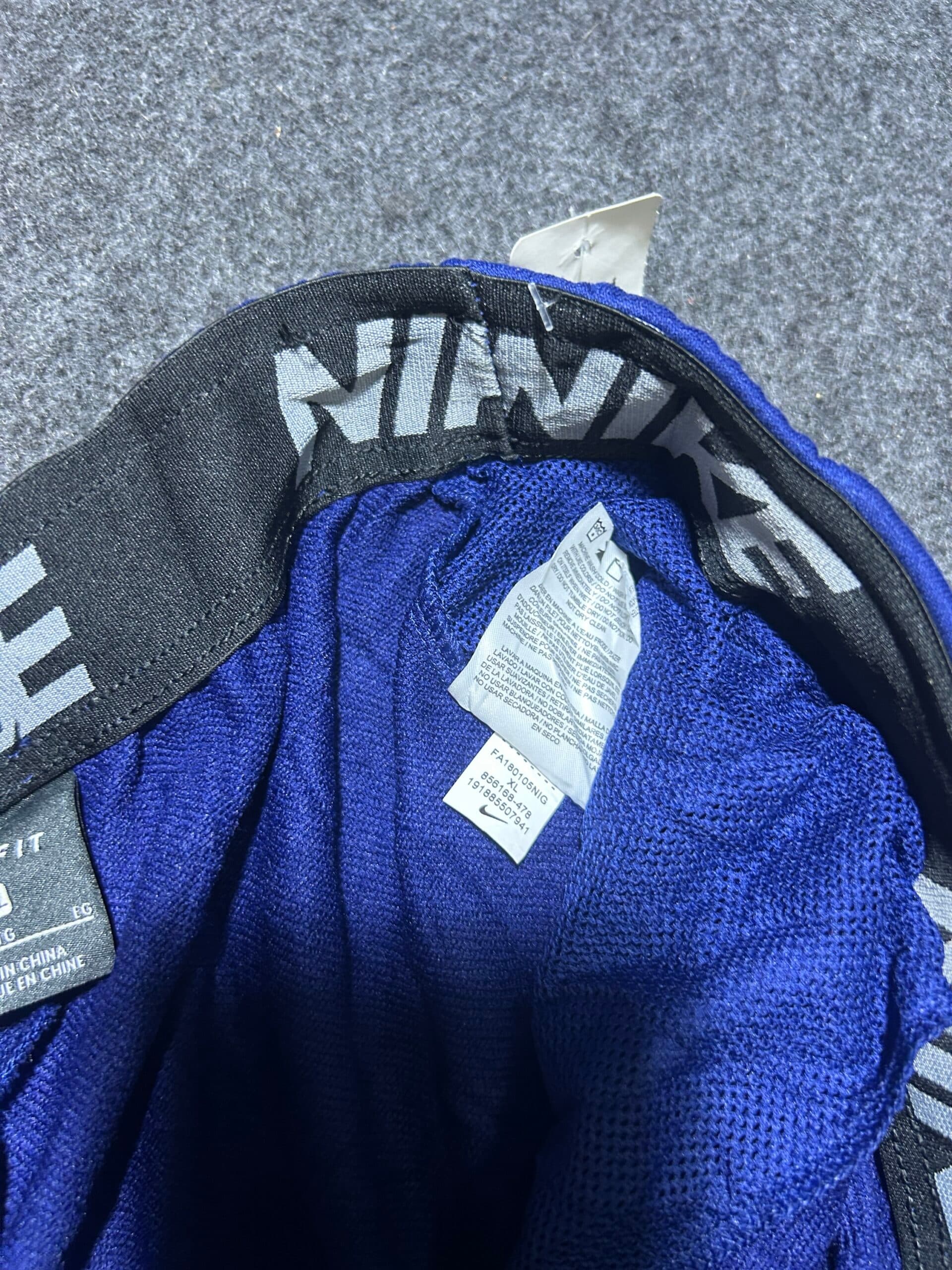 Nike Dri-FIT thrift track pants India close-up