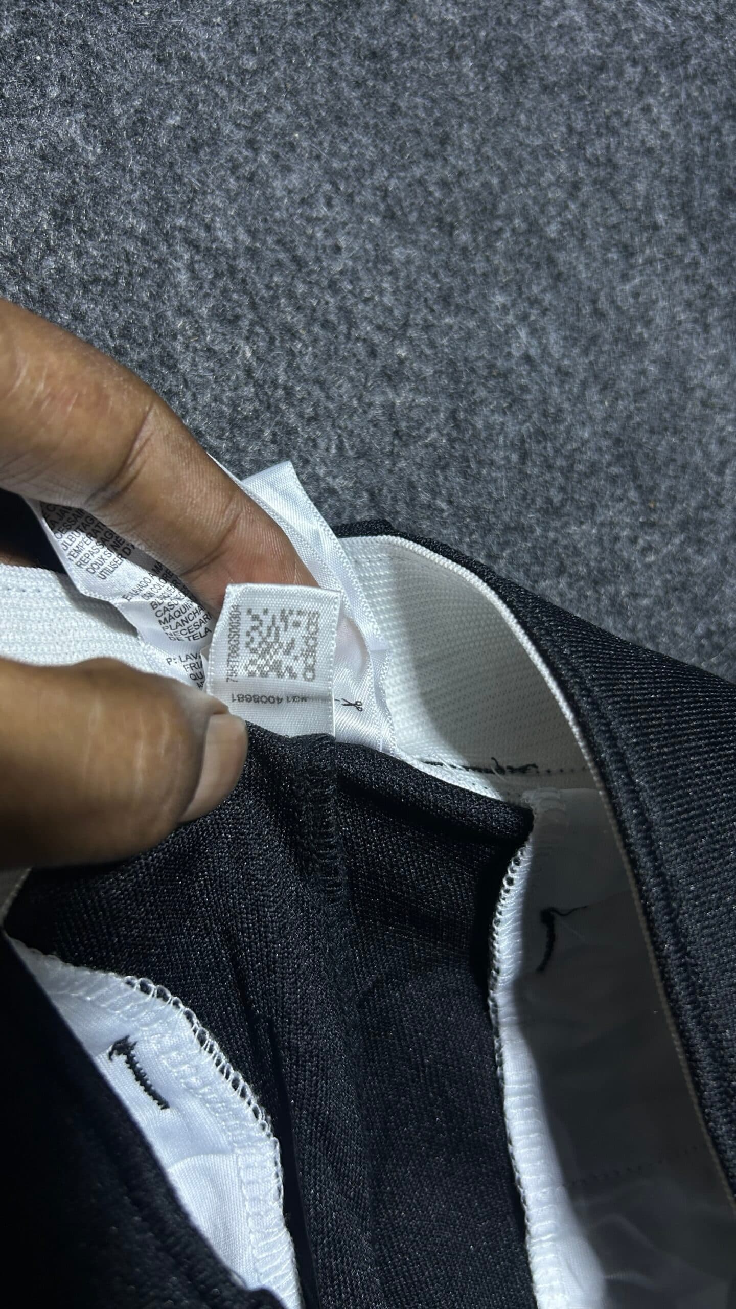 Adidas Climalite thrift track pants India close-up