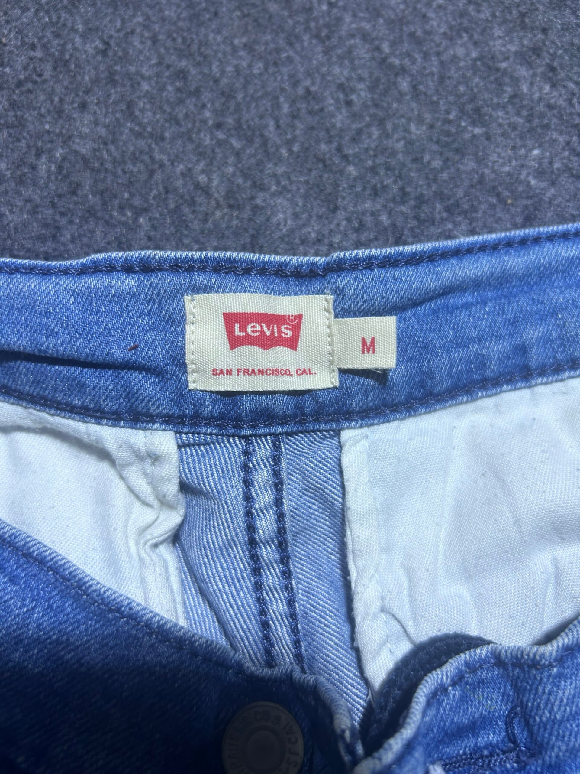 Branded thrift joggers India detail view