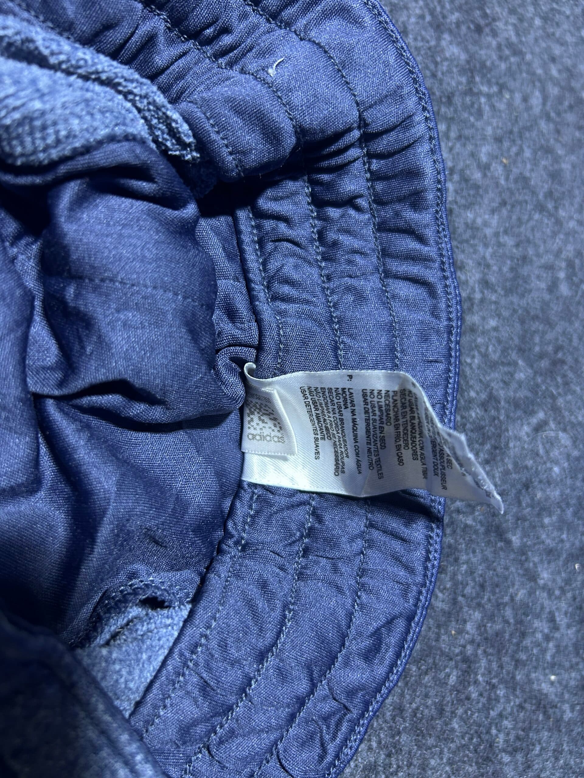 Adidas thrift track pants India detail view