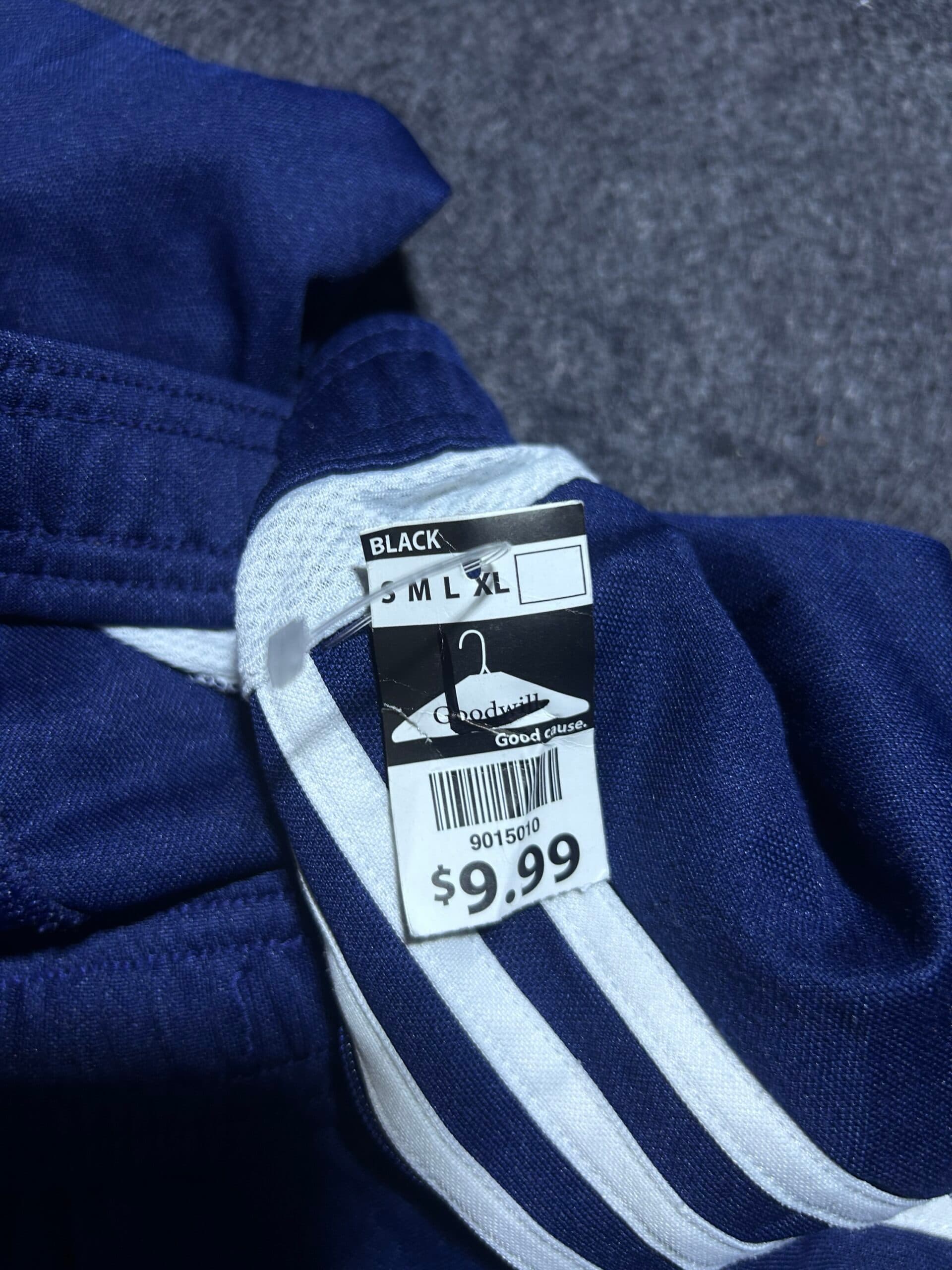 Adidas Climacool thrift track pants India close-up