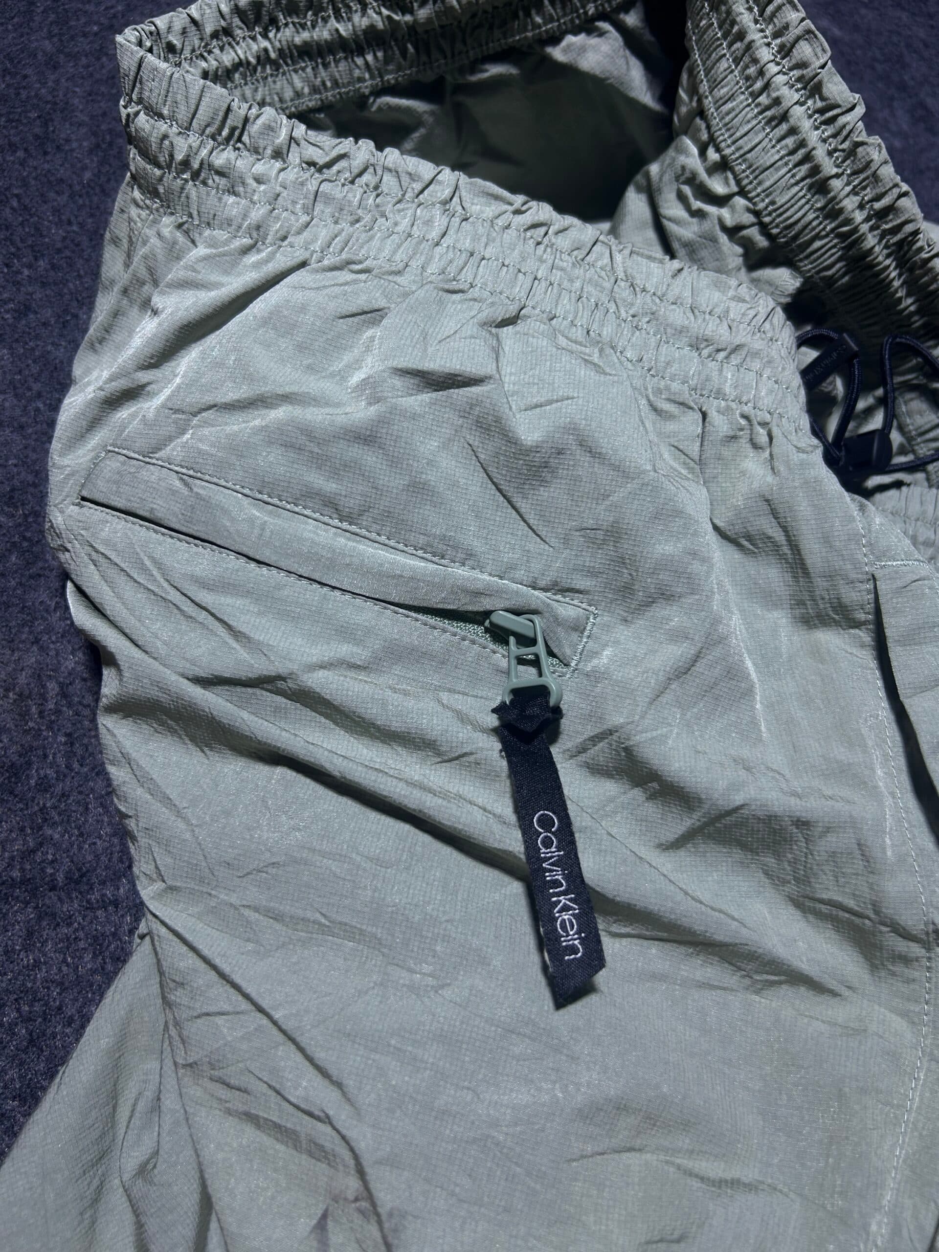 Calvin Klein thrift track pants India detail view