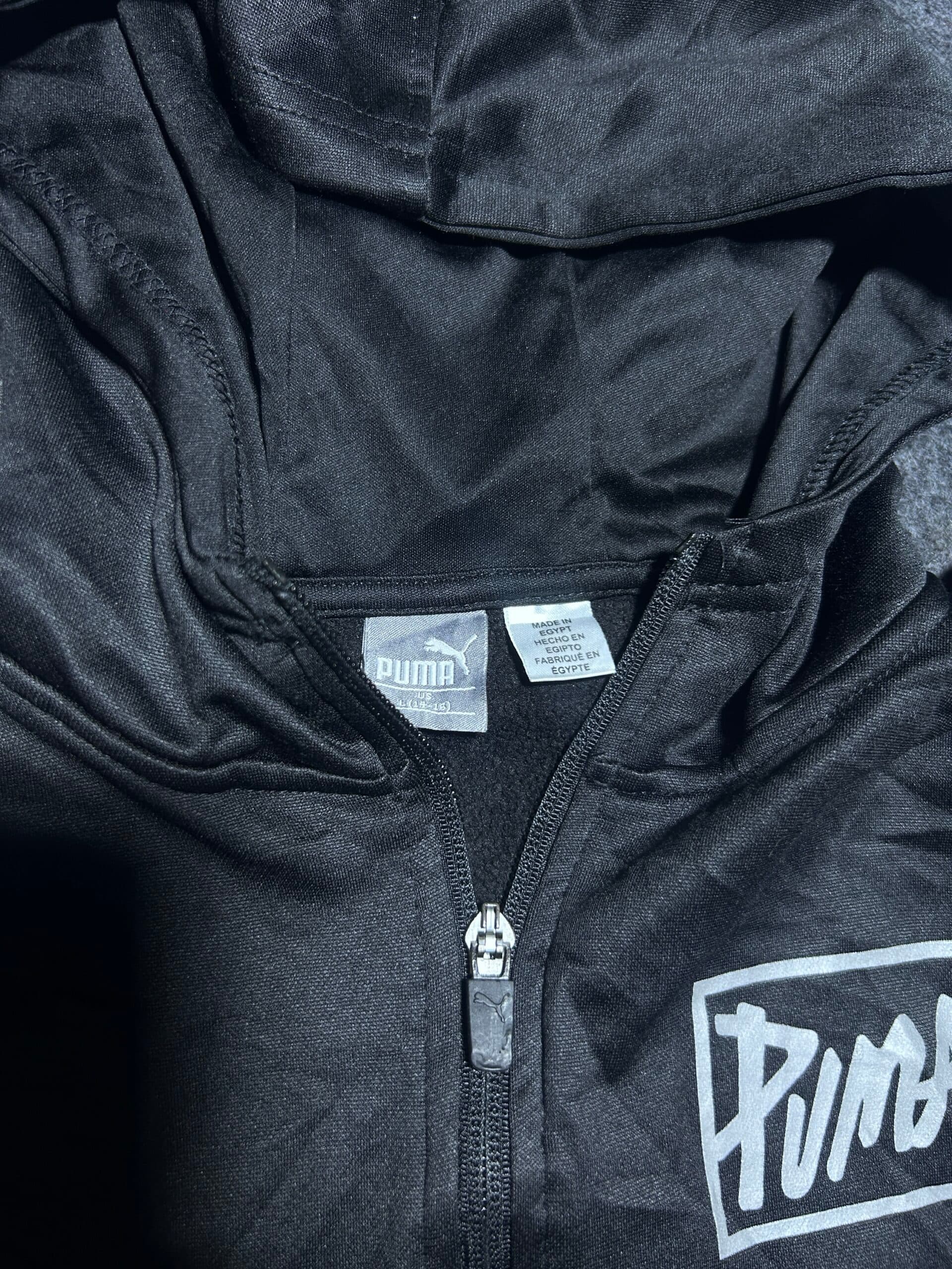 Puma thrift hoodie India detail view