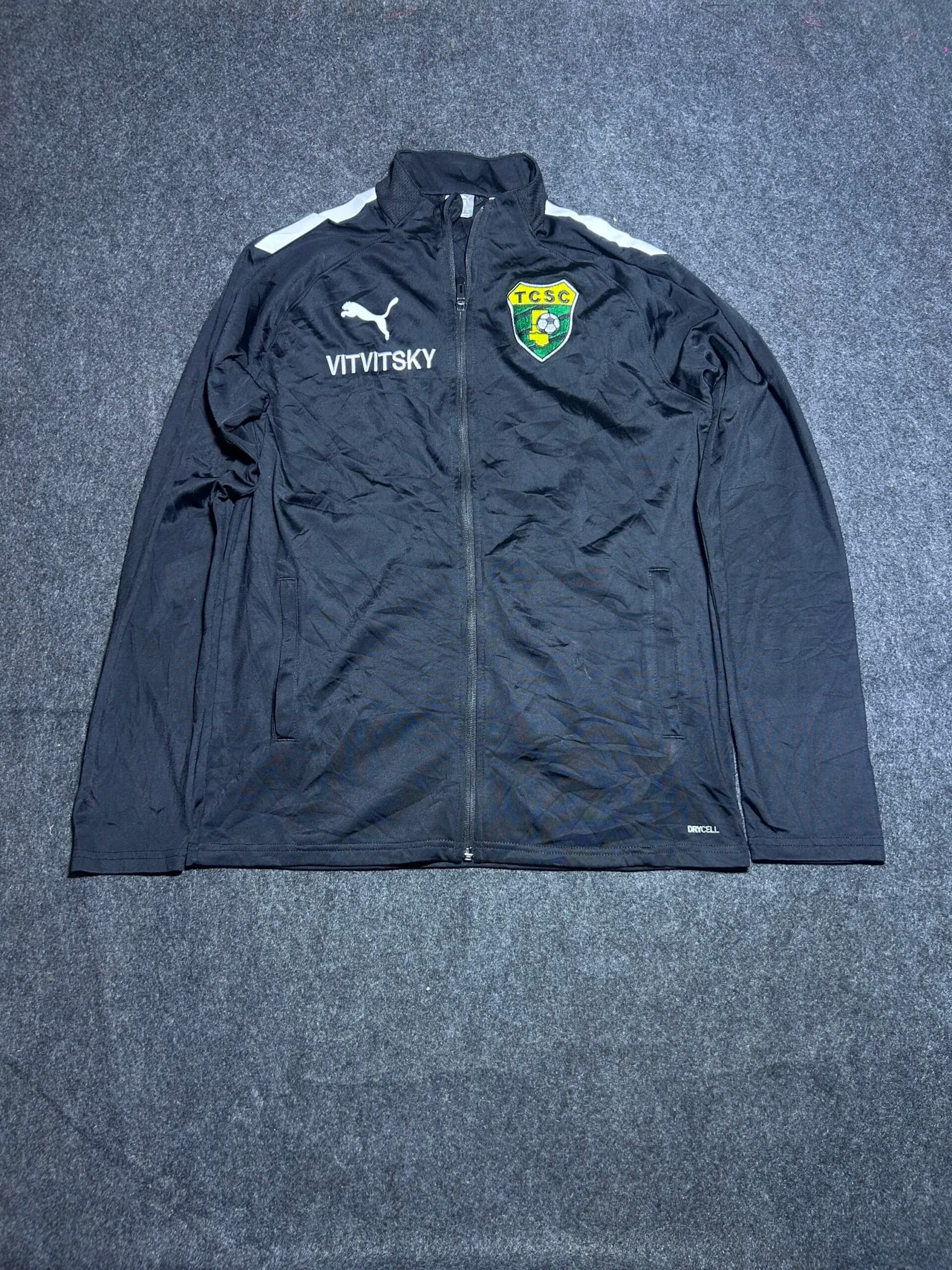 Puma thrift track jacket India back view