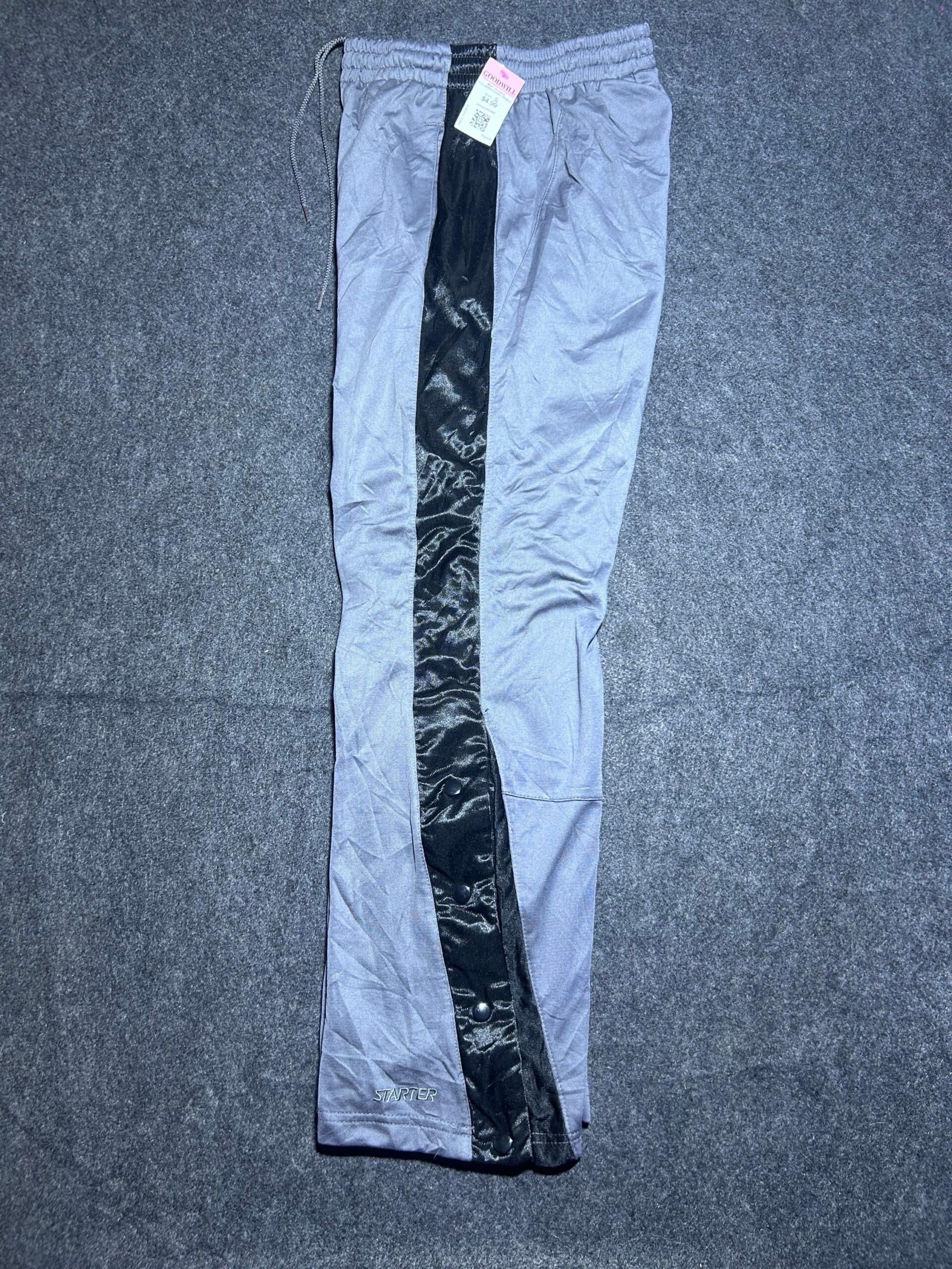 Branded thrift track pants India detail view
