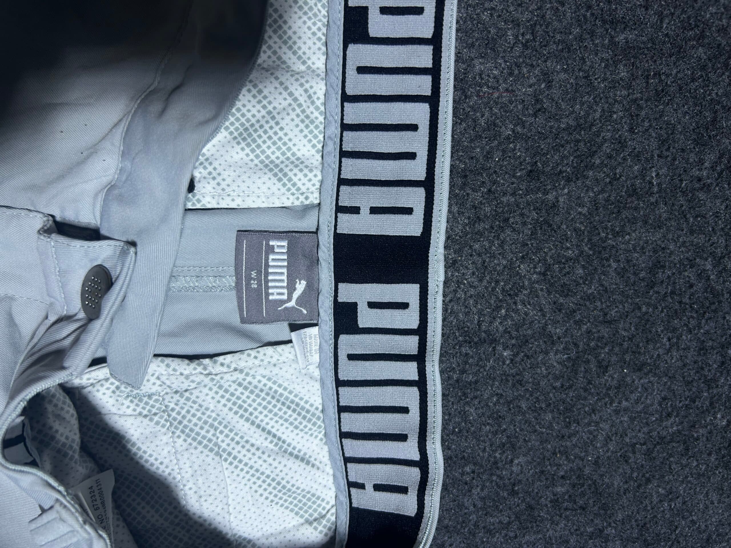 Puma thrift shorts India detail view