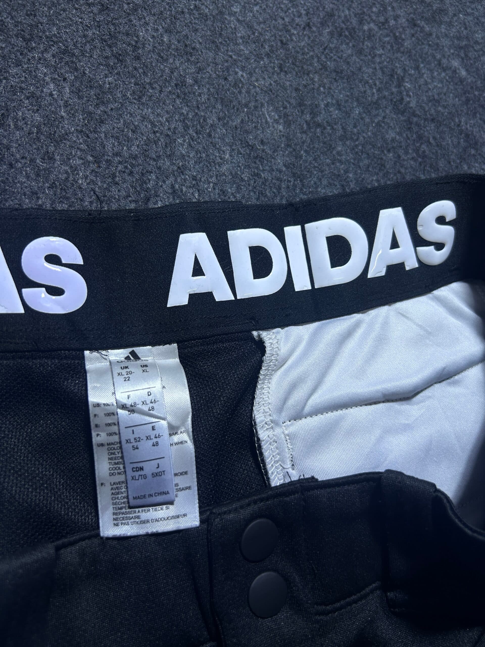 Adidas thrift shorts India detail view