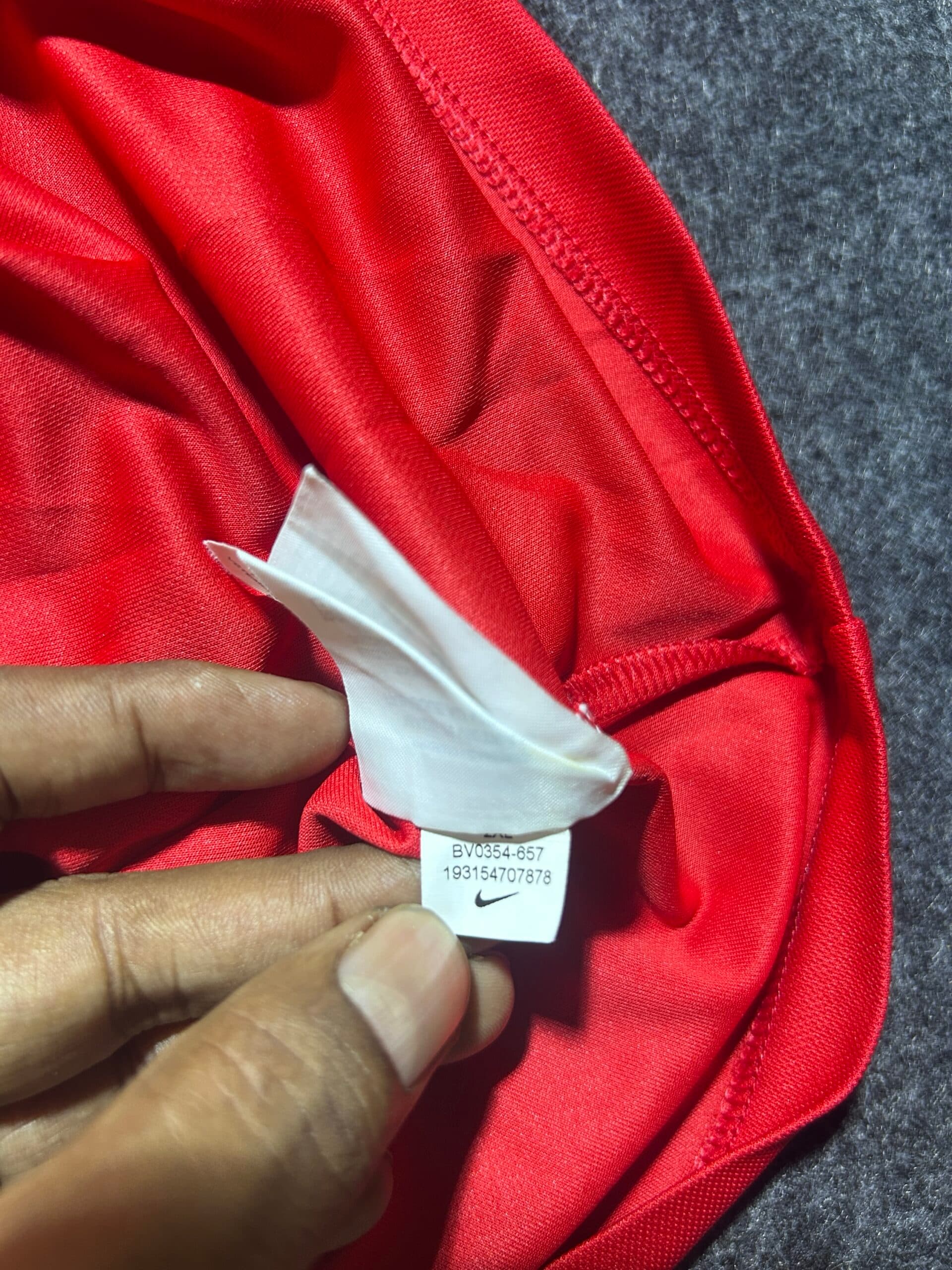 Nike Dri-FIT thrift polo shirt India close-up