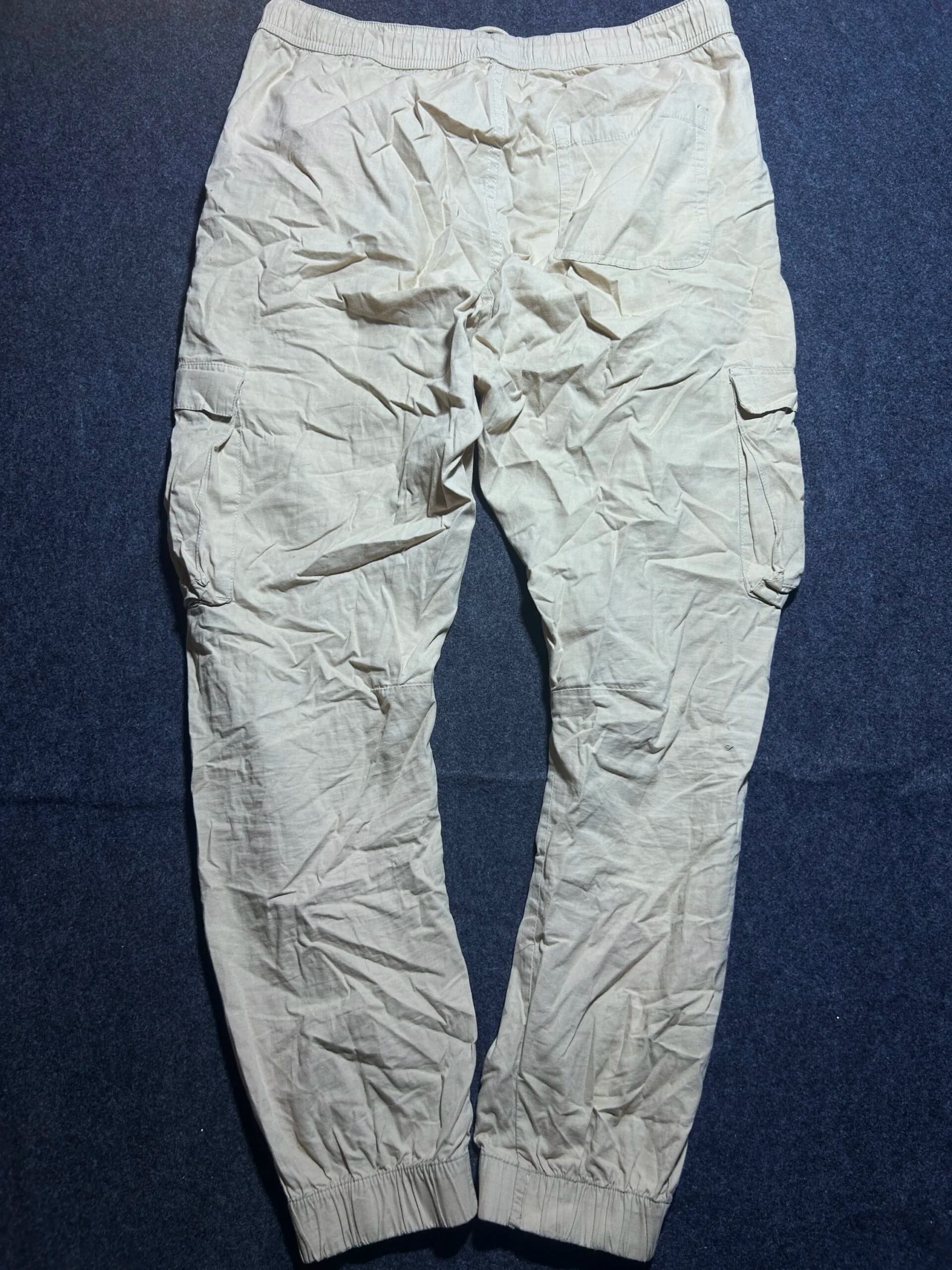 Branded thrift track pants India back view