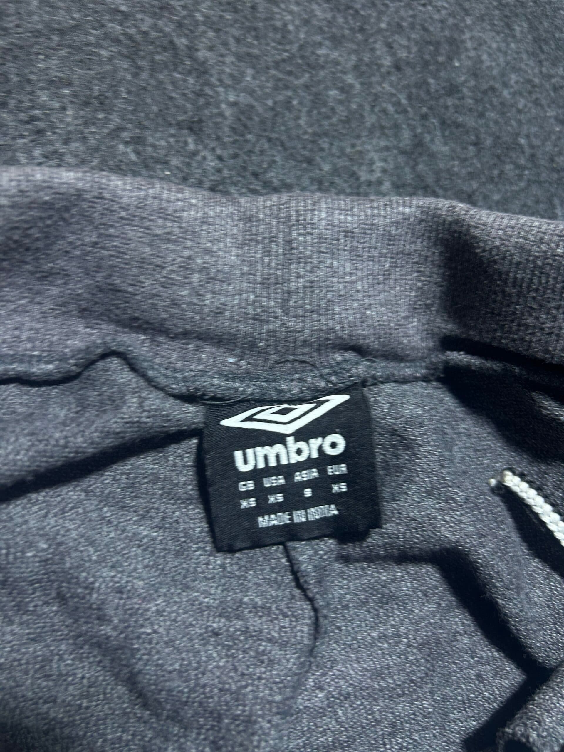 Branded thrift fleece jacket India detail view
