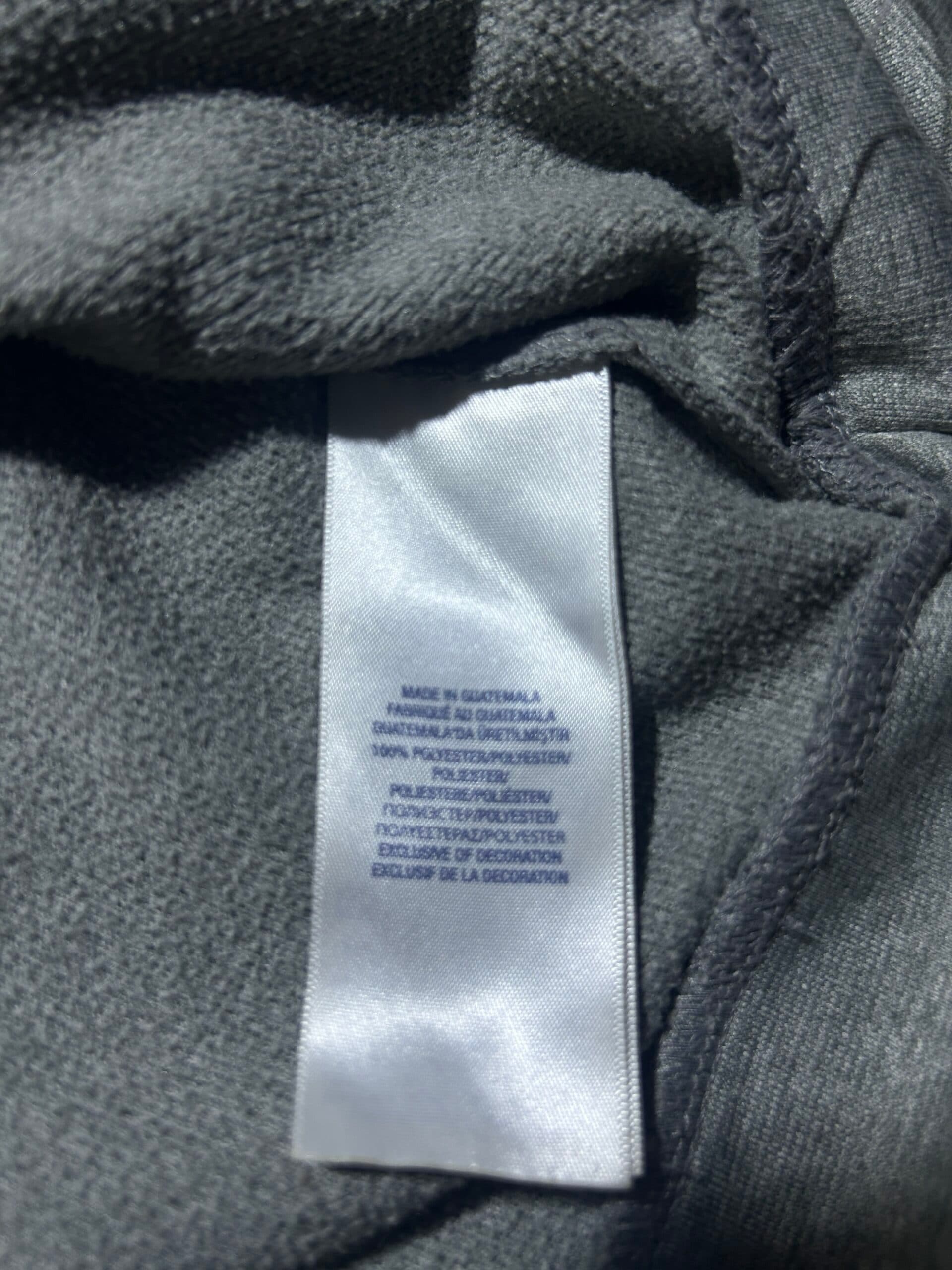 Ralph Lauren thrift hoodie India close-up