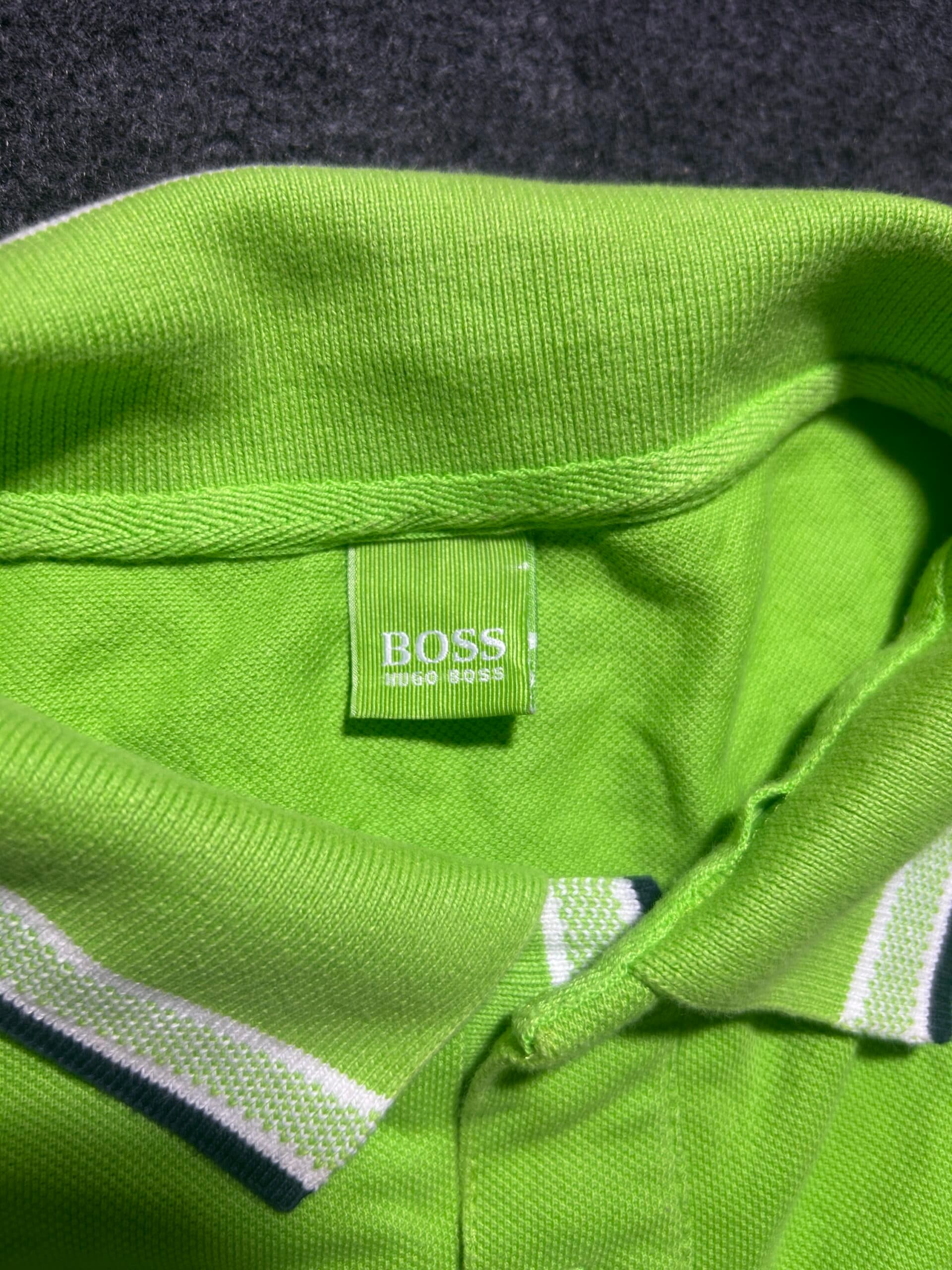 Branded thrift polo shirt India detail view