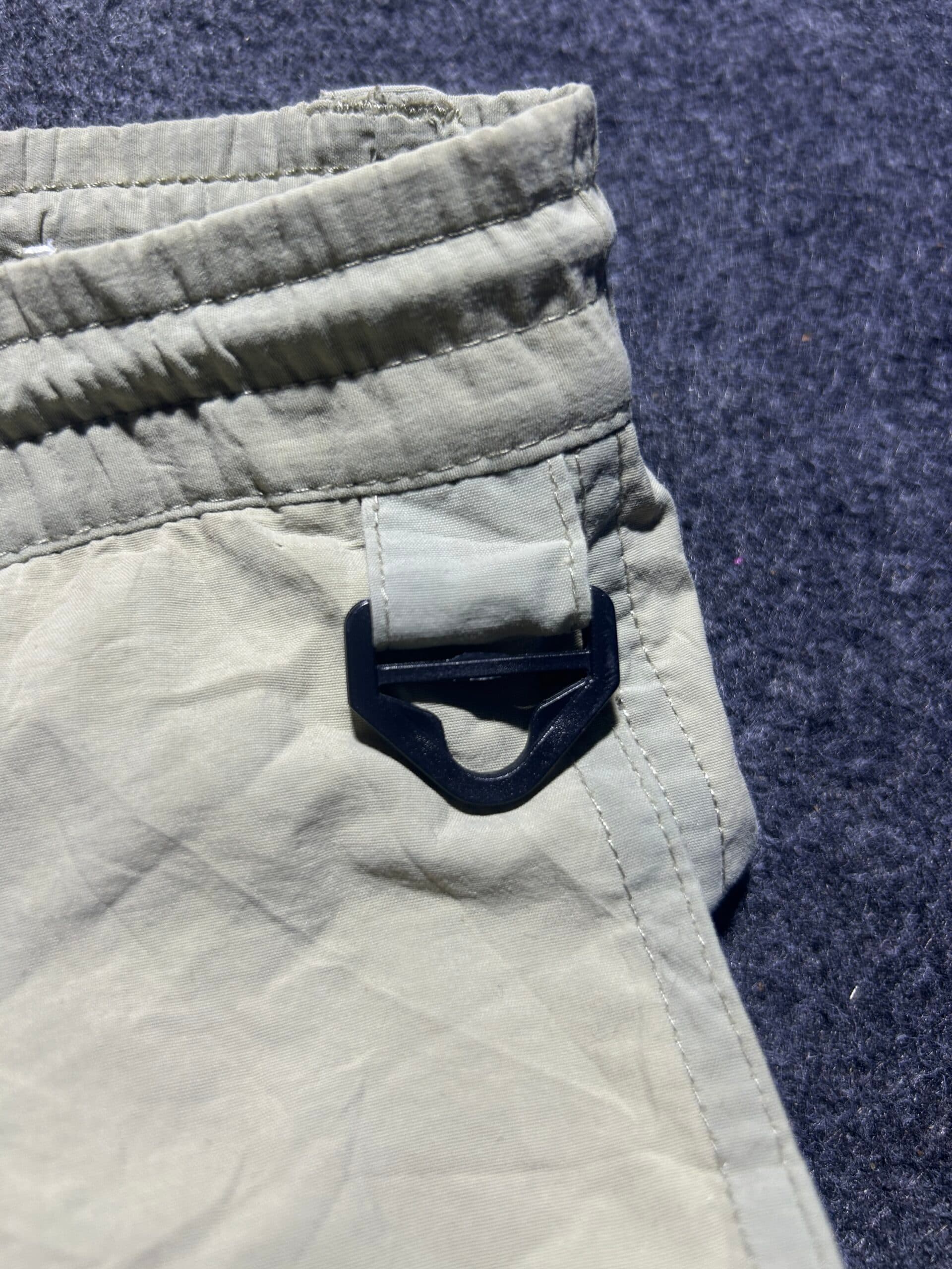 Branded thrift shorts India close-up