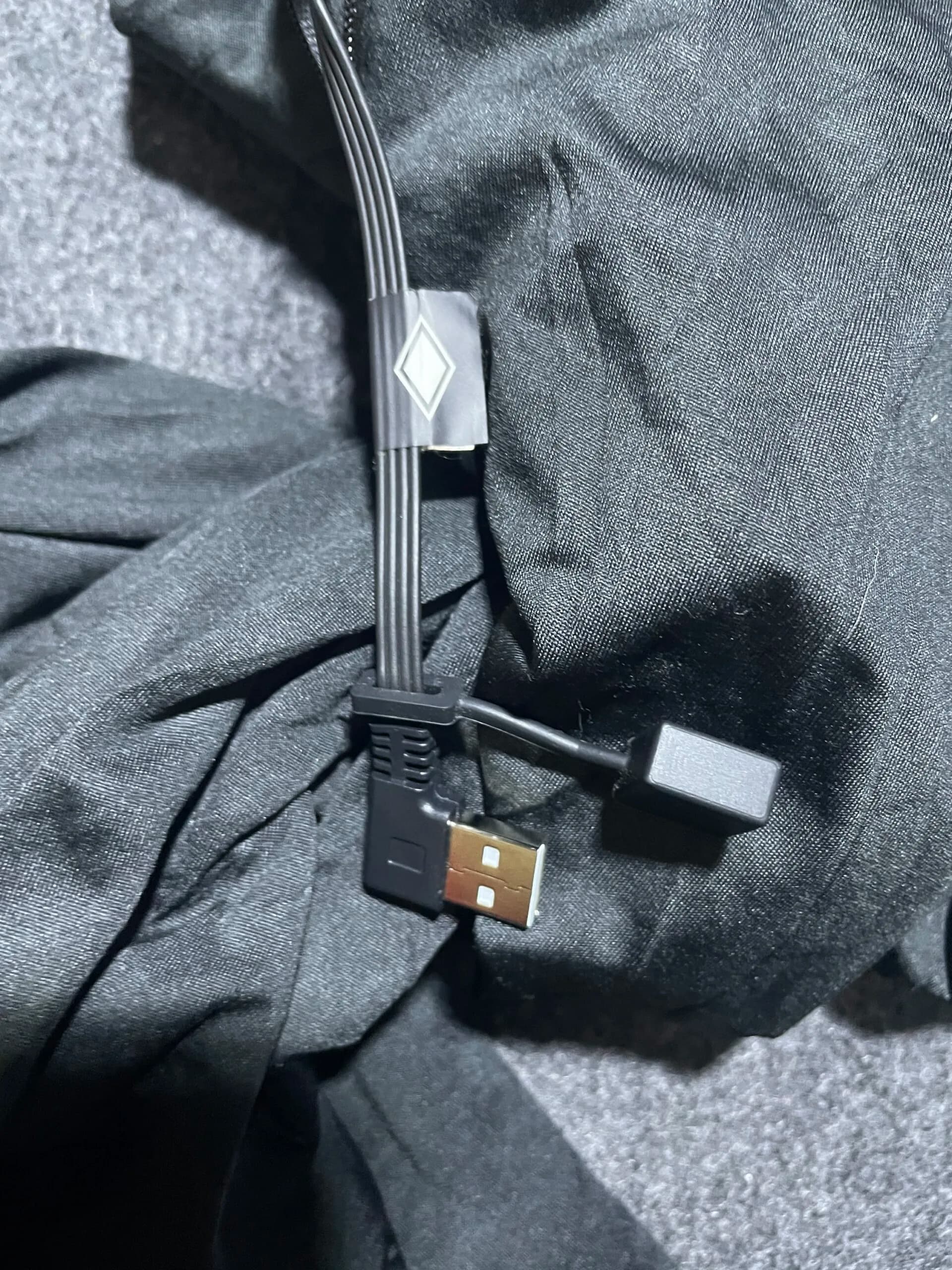 Branded thrift track pants India close-up