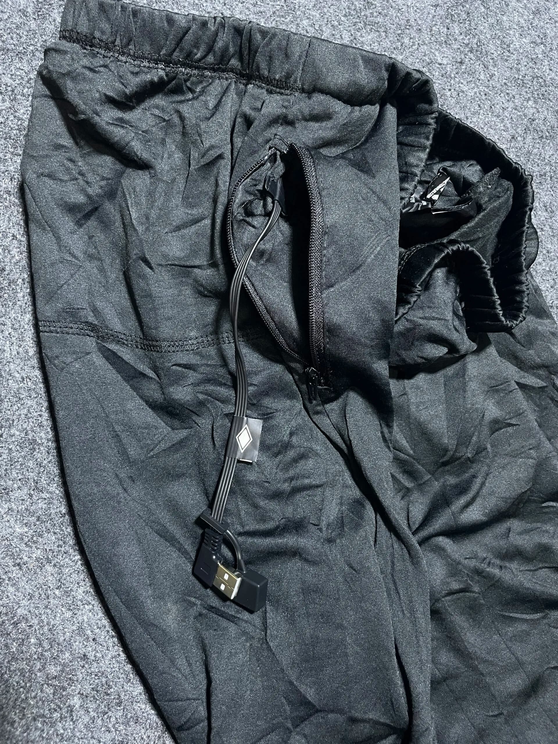 Branded thrift track pants India detail view