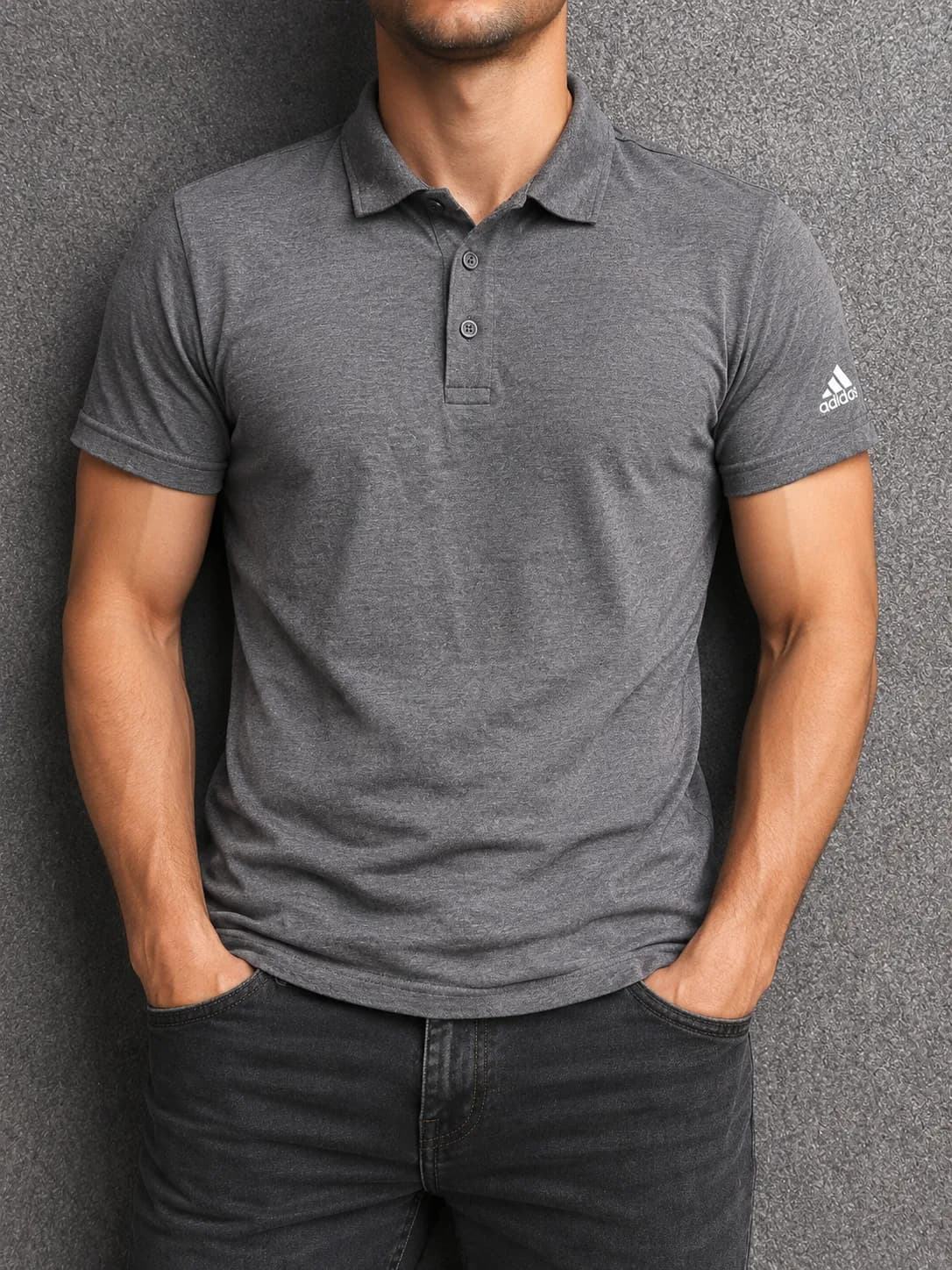 Adidas thrift polo shirt India