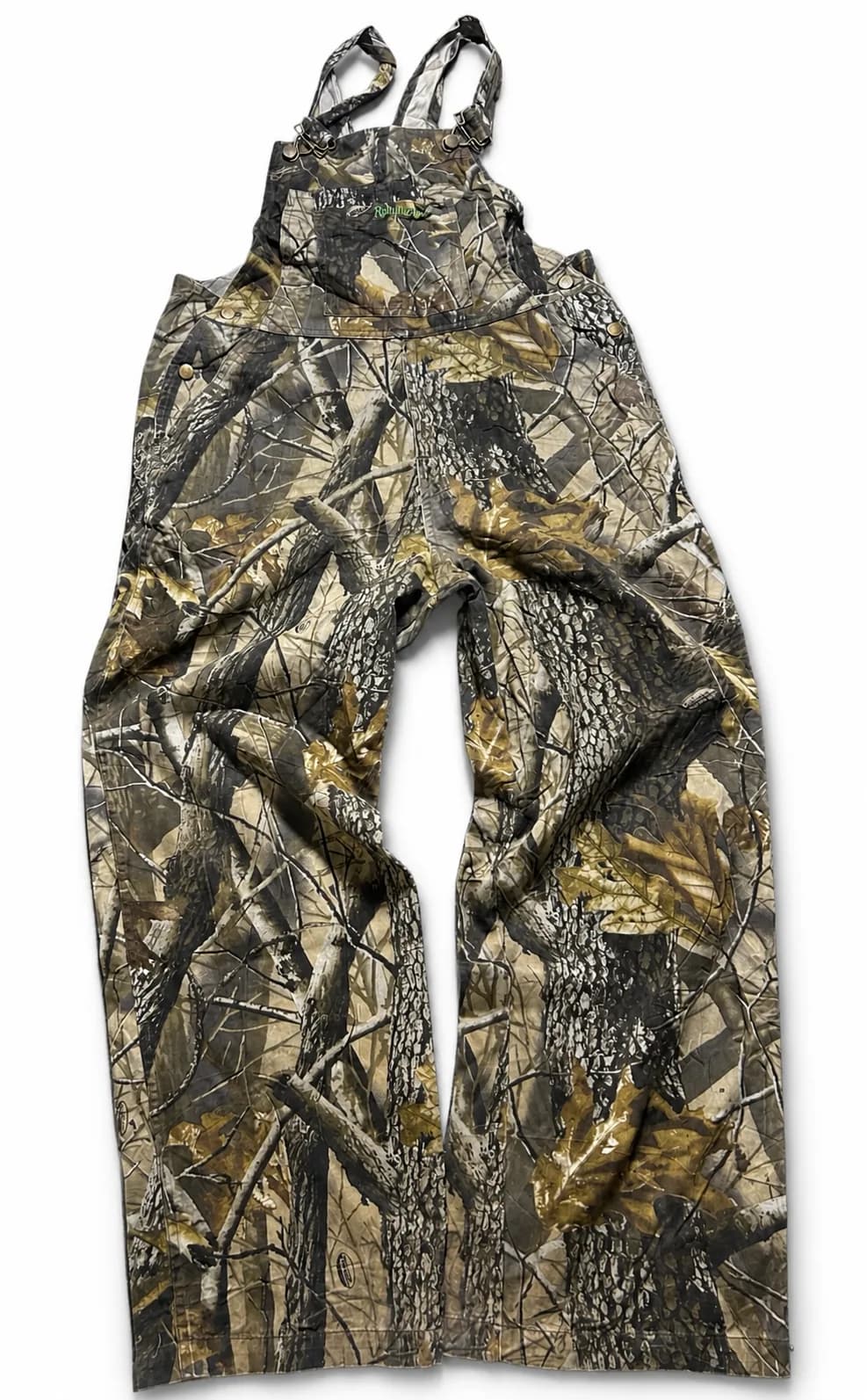 Remington Realtree Camo Bib Overalls | Baggy | | W 32-34 thrift clothing India back view