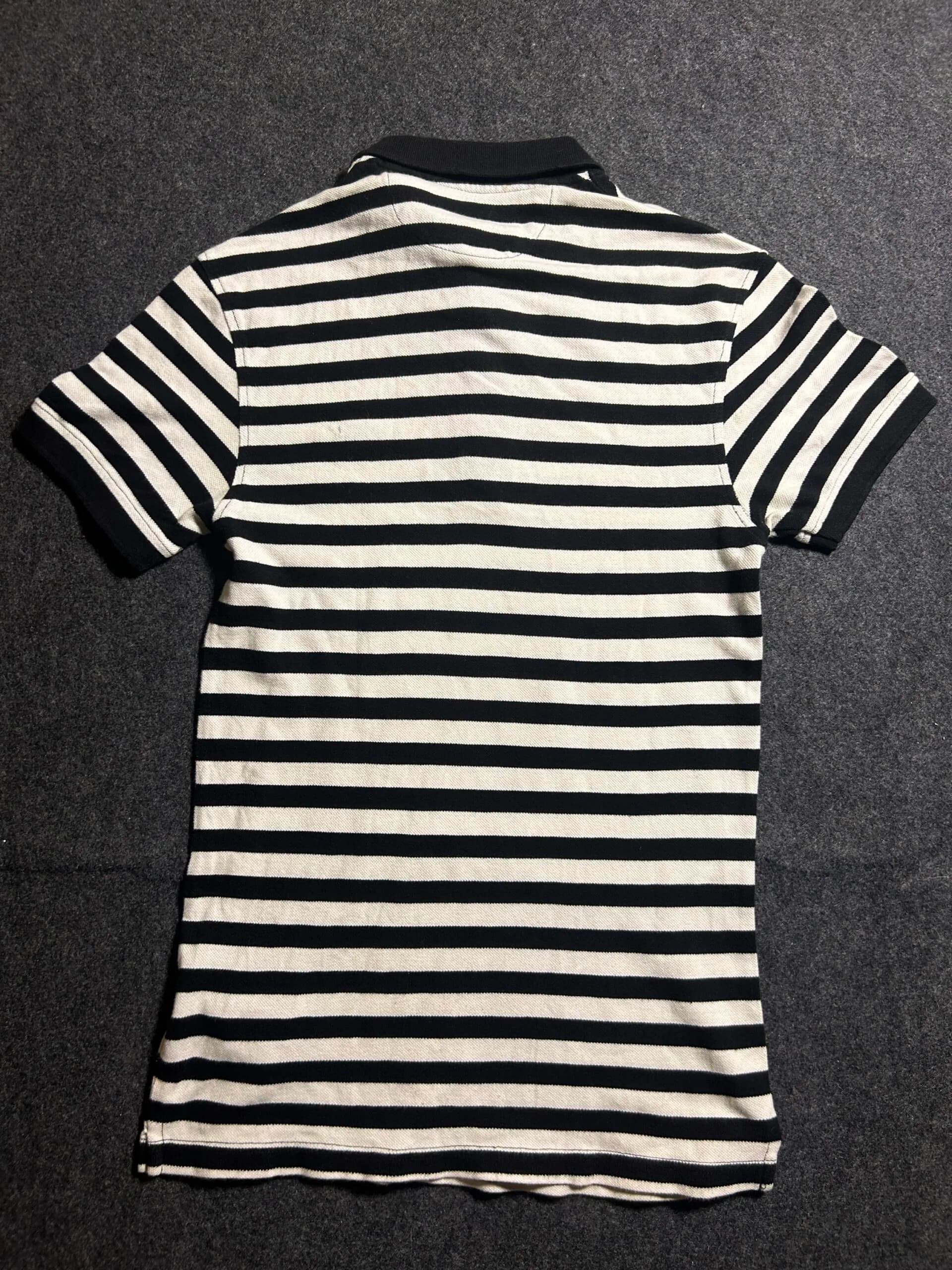 Zara thrift polo shirt India back view